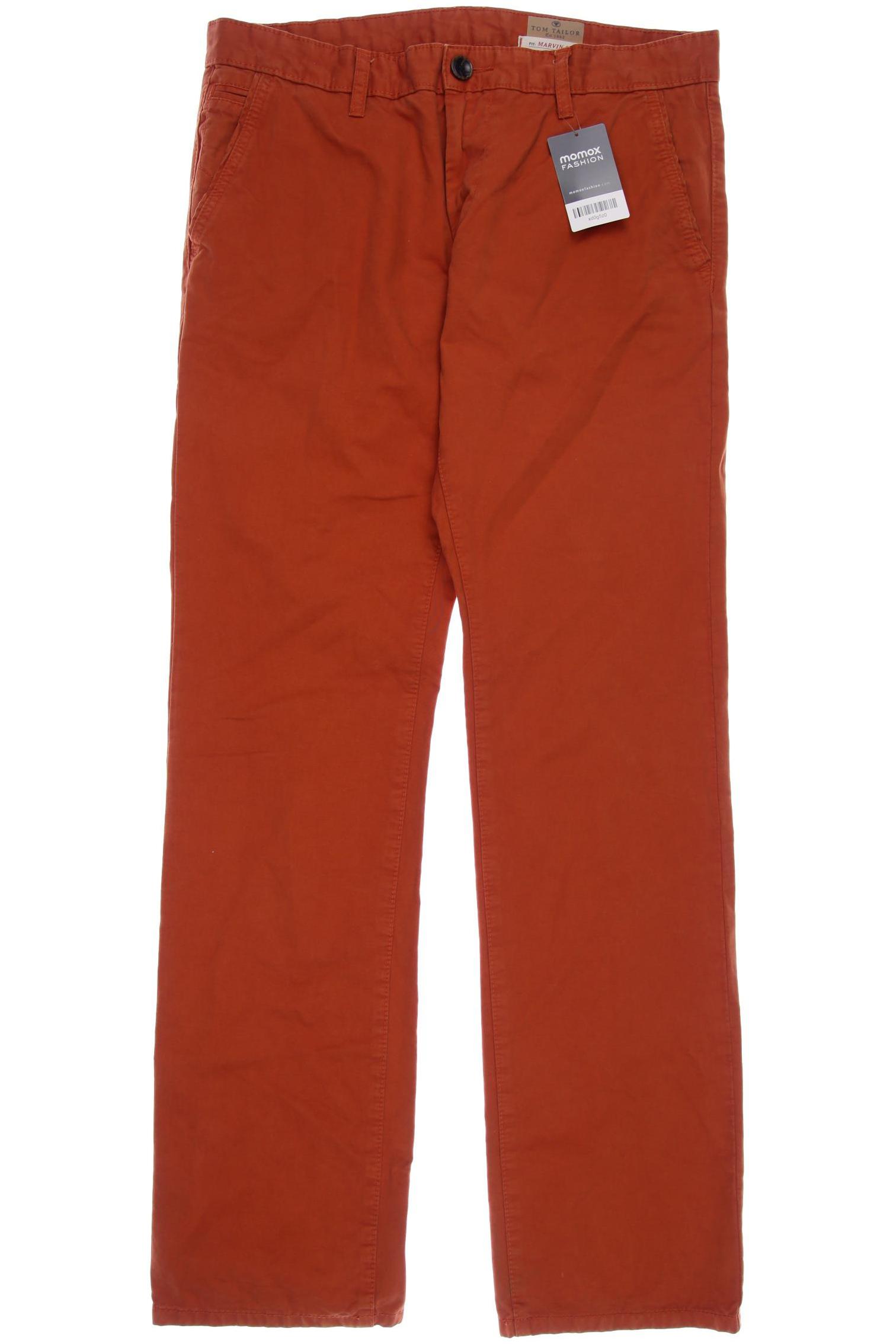 

Tom Tailor Herren Stoffhose, orange, Gr. 34