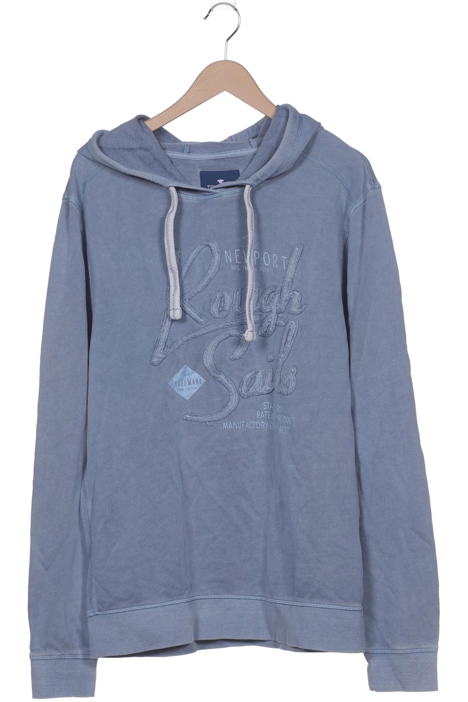 

Tom Tailor Herren Kapuzenpullover, blau, Gr. 54