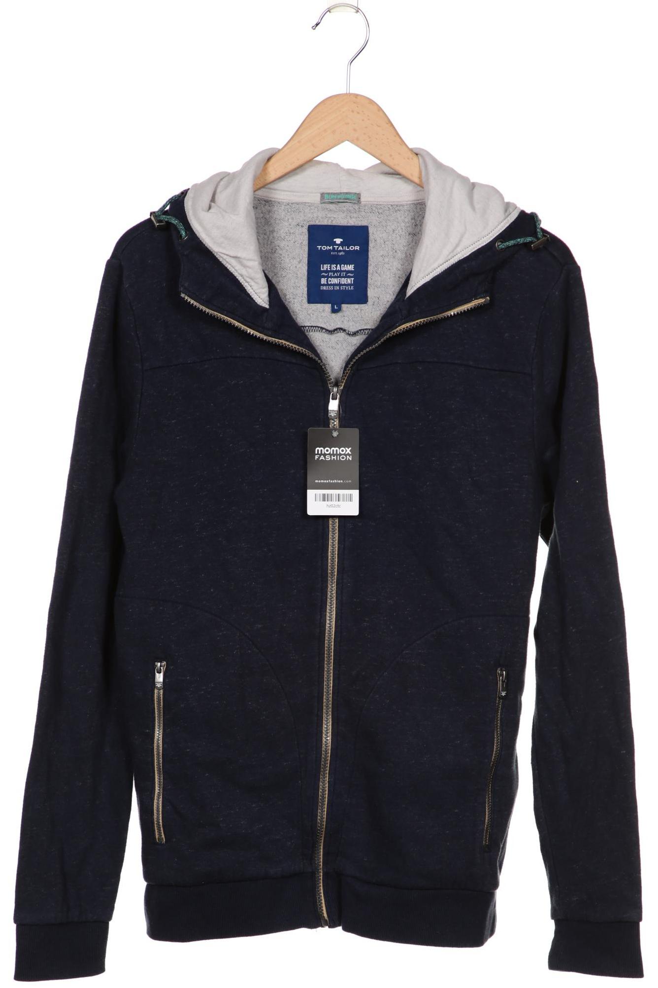 

Tom Tailor Herren Kapuzenpullover, marineblau, Gr. 52