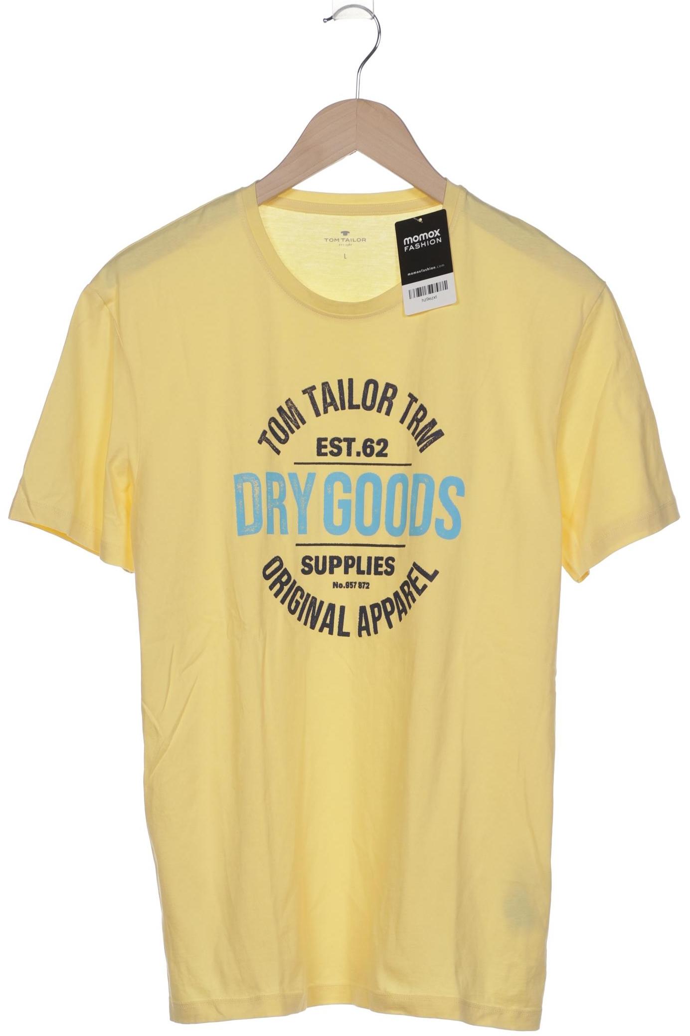 

Tom Tailor Herren T-Shirt, gelb, Gr. 52