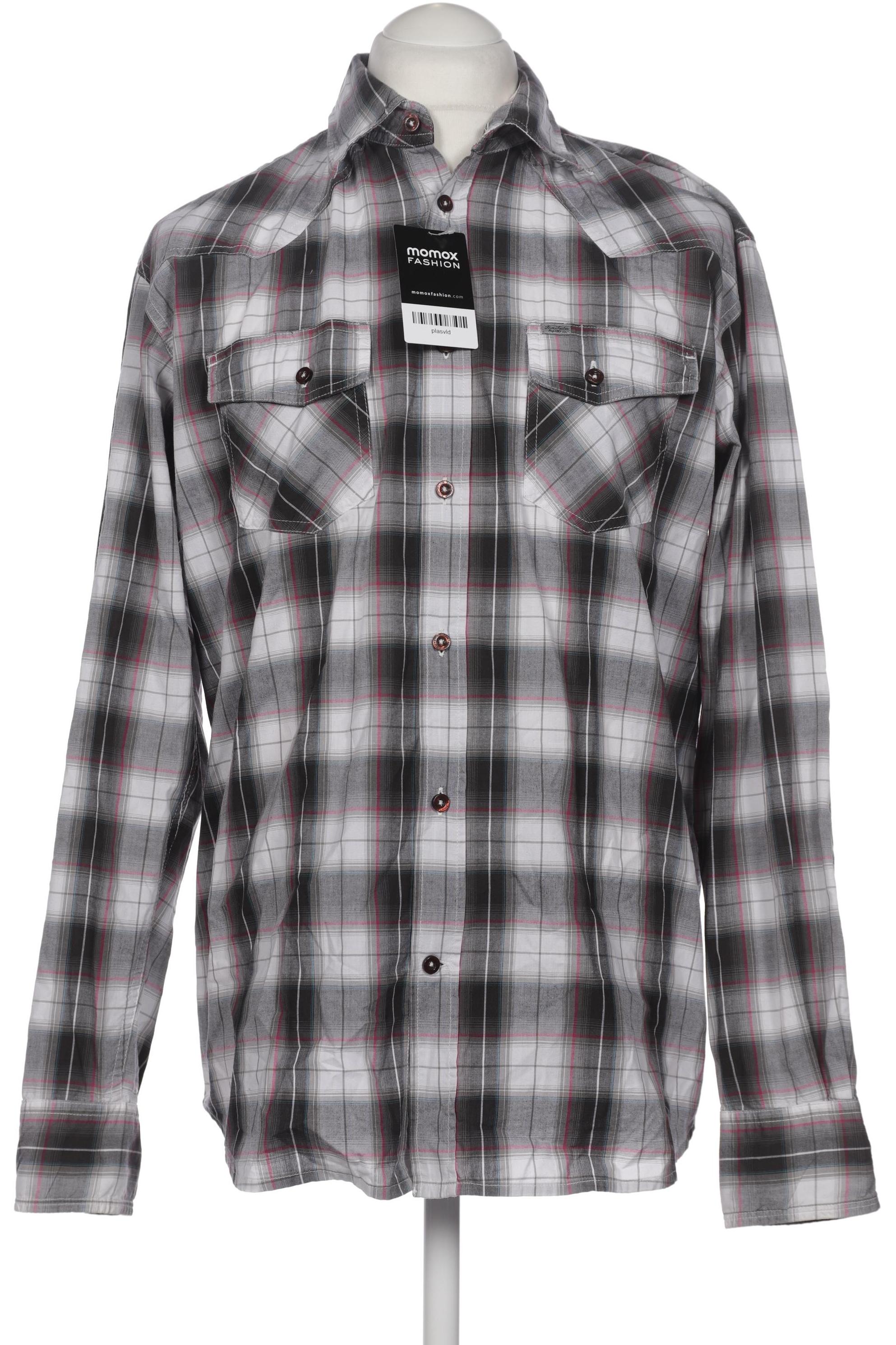 

Tom Tailor Herren Hemd, grau, Gr. 52