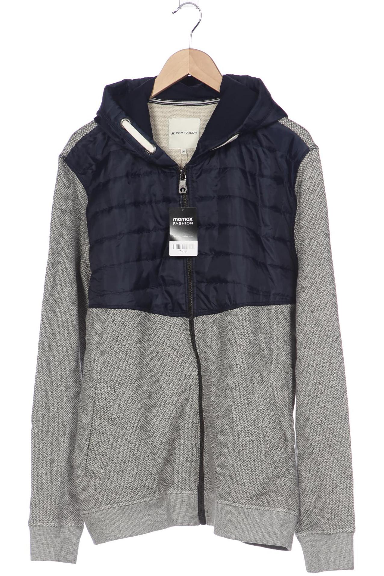 

Tom Tailor Herren Kapuzenpullover, grau, Gr. 56