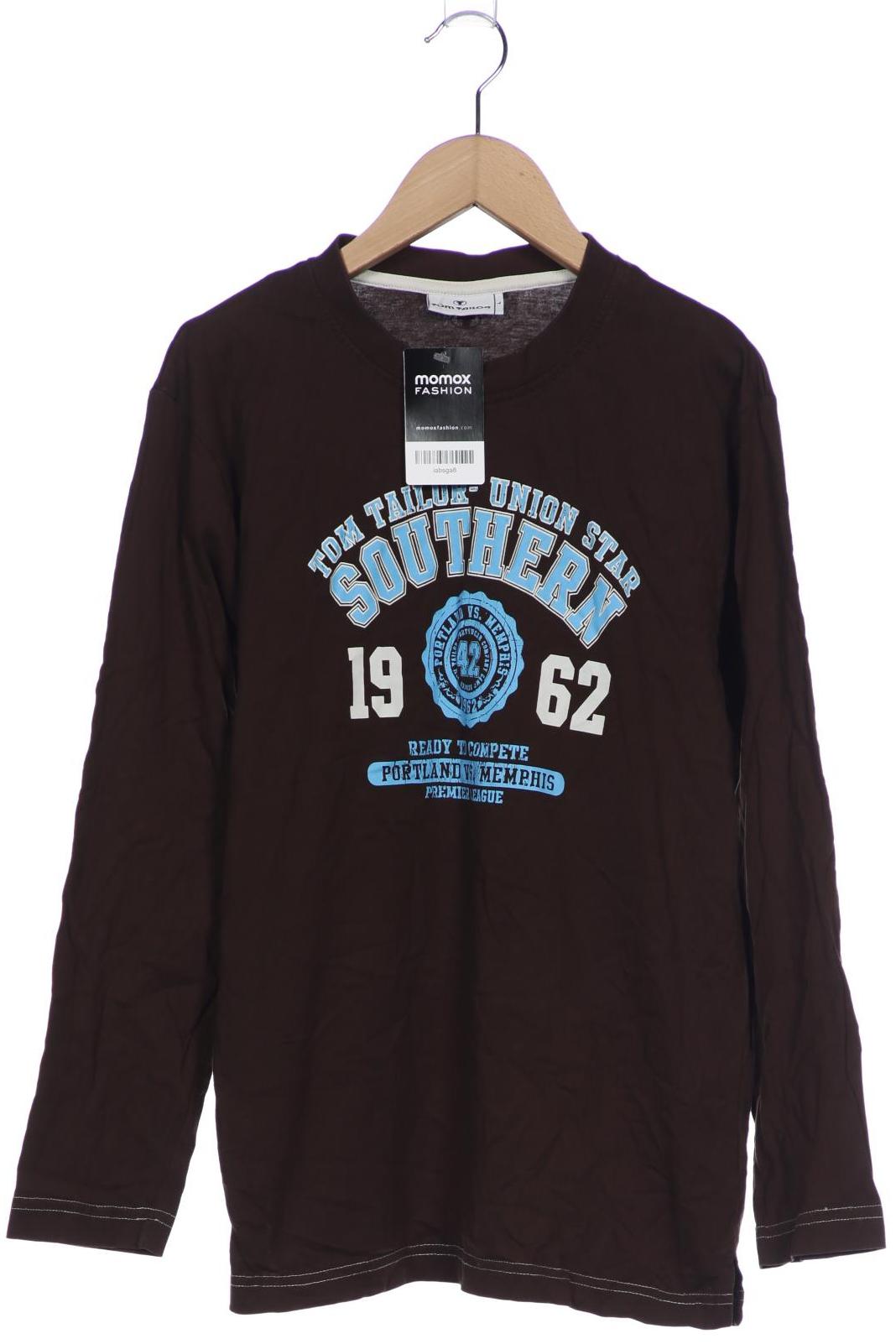 

Tom Tailor Herren Langarmshirt, braun, Gr. 52