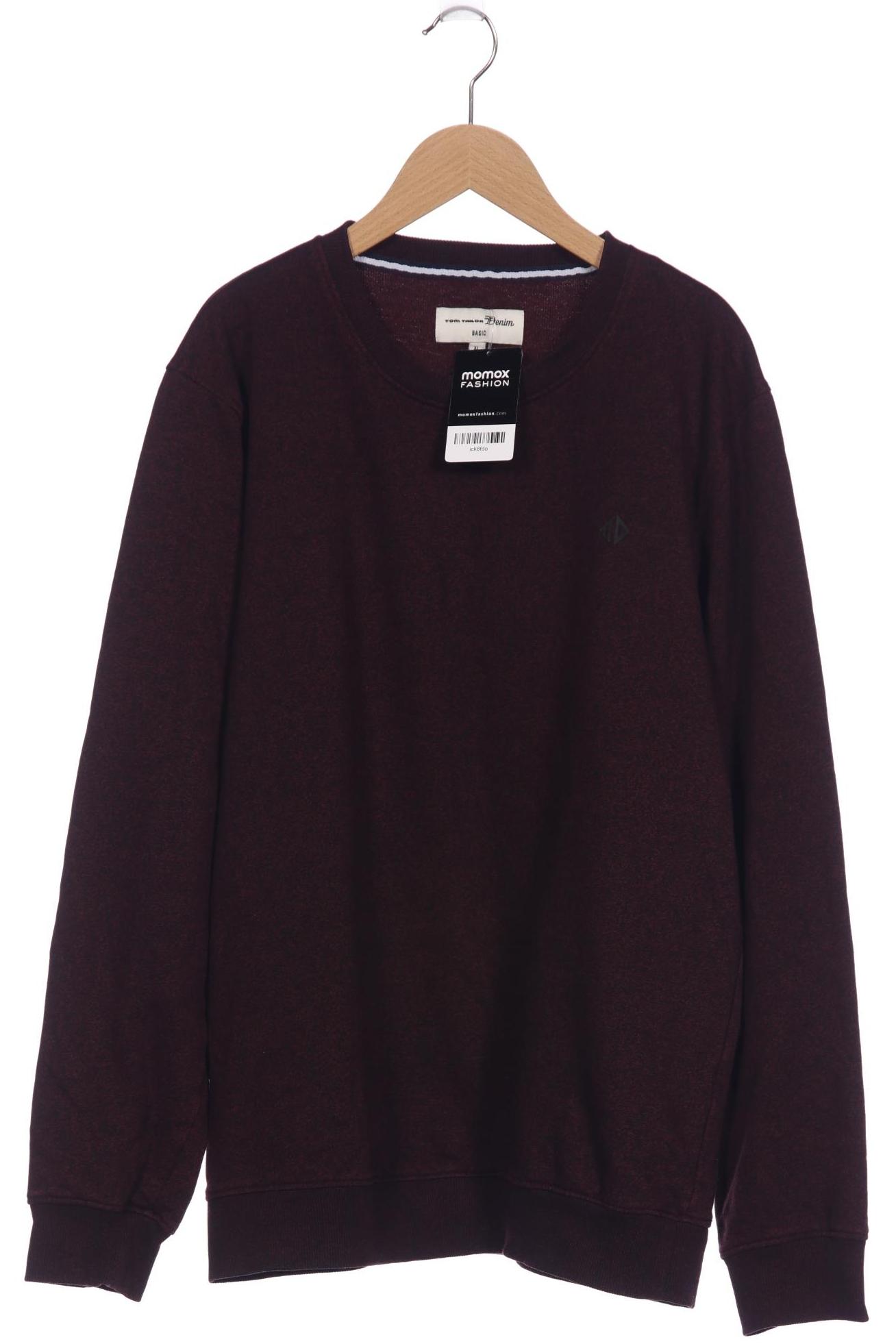 

Tom Tailor Herren Sweatshirt, bordeaux, Gr. 54