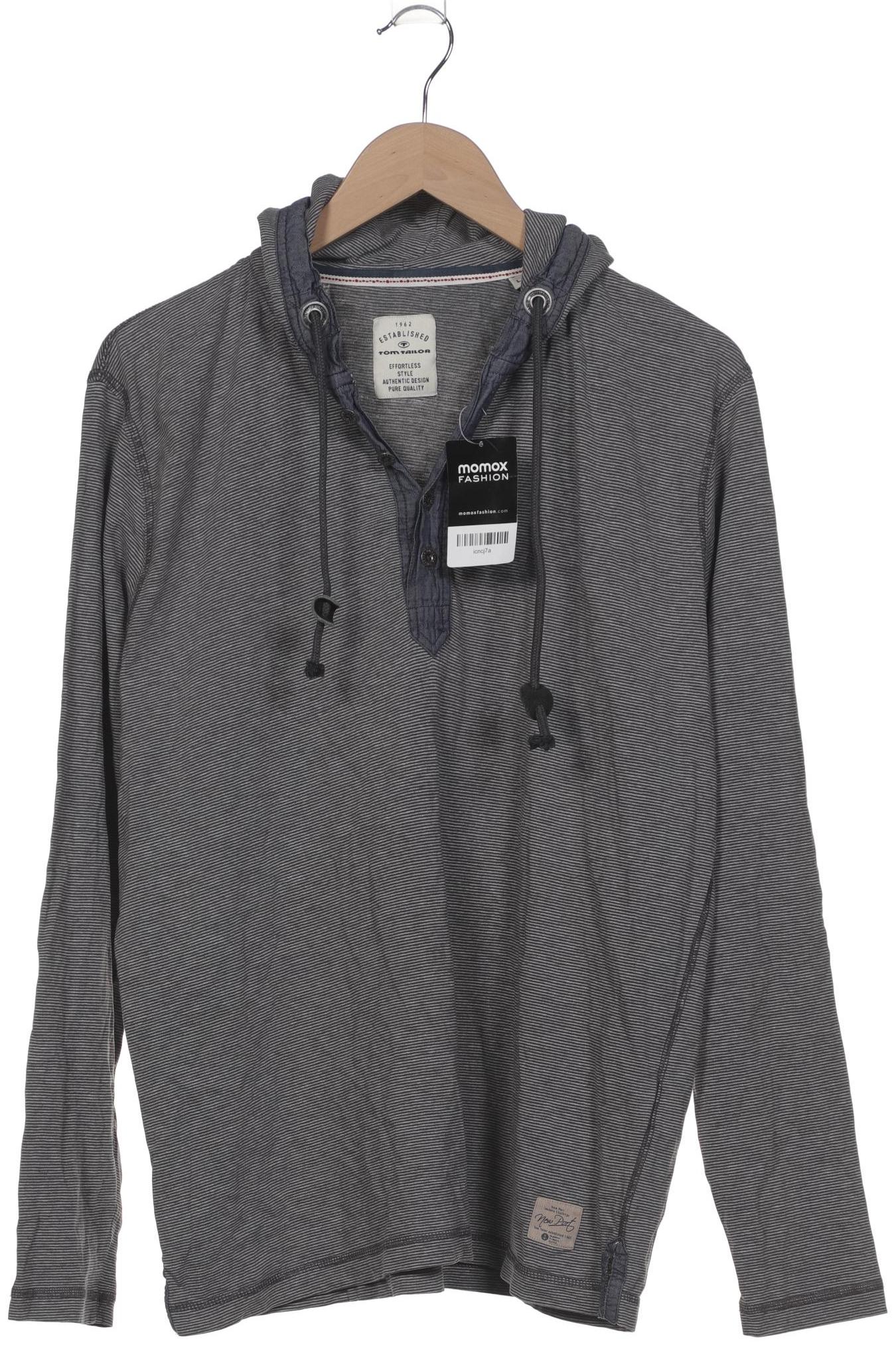 

Tom Tailor Herren Kapuzenpullover, grau, Gr. 52