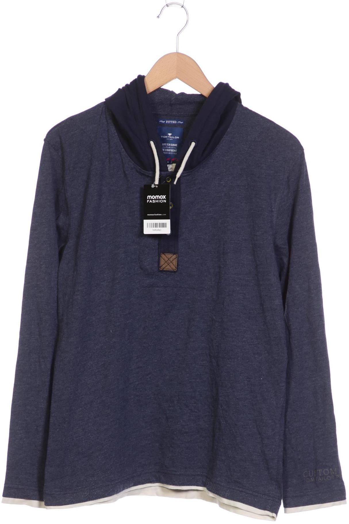 

Tom Tailor Herren Kapuzenpullover, marineblau, Gr. 52