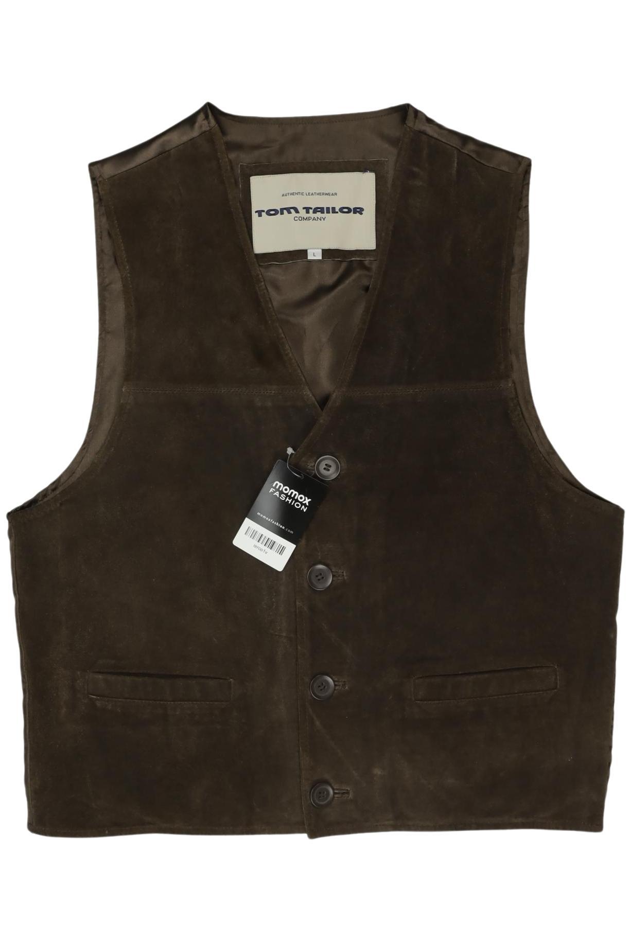 

Tom Tailor Herren Weste, braun, Gr. 52