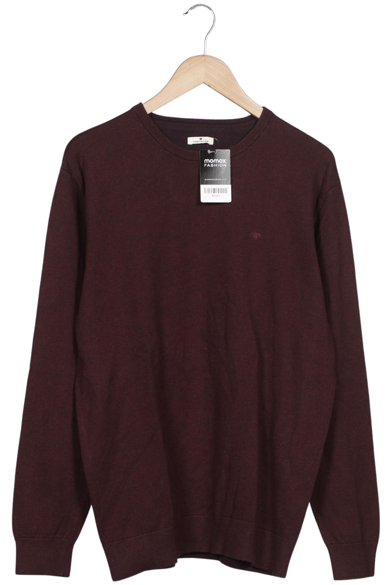 Thumbnail - Tom Tailor Herren Pullover, bordeaux, Gr. 56