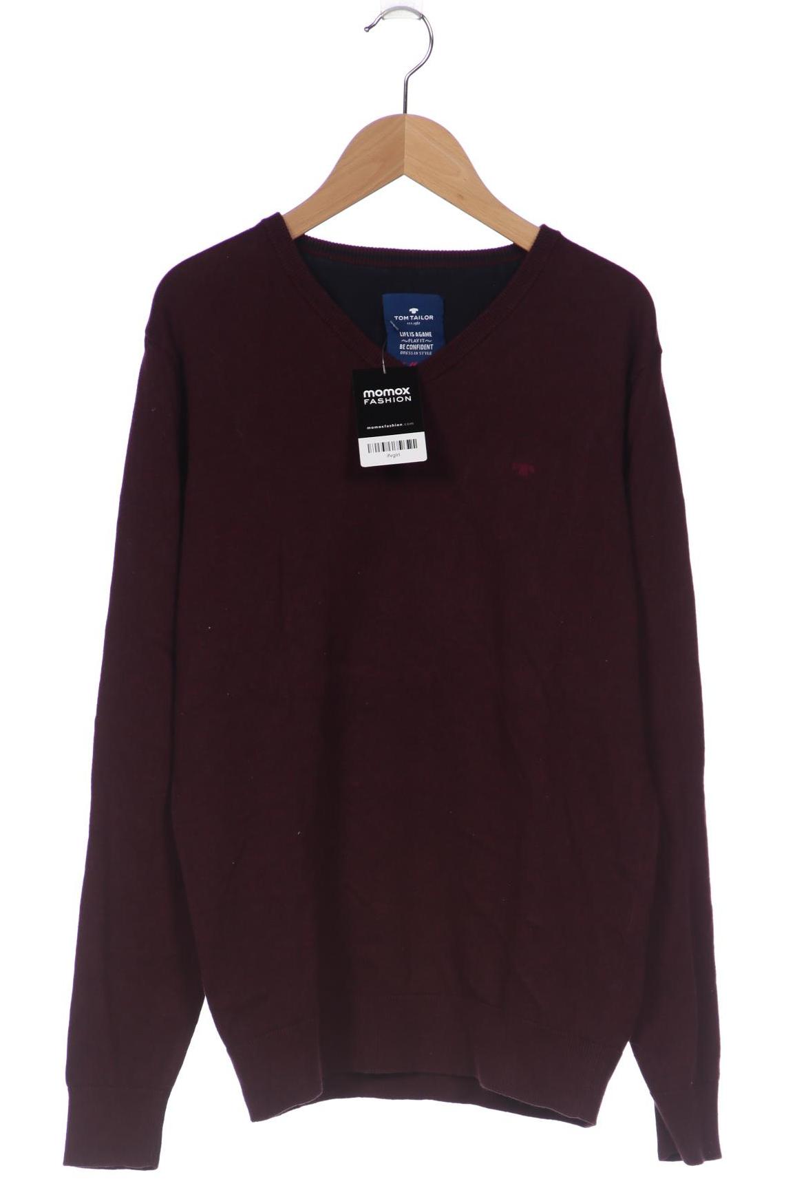 

Tom Tailor Herren Pullover, bordeaux