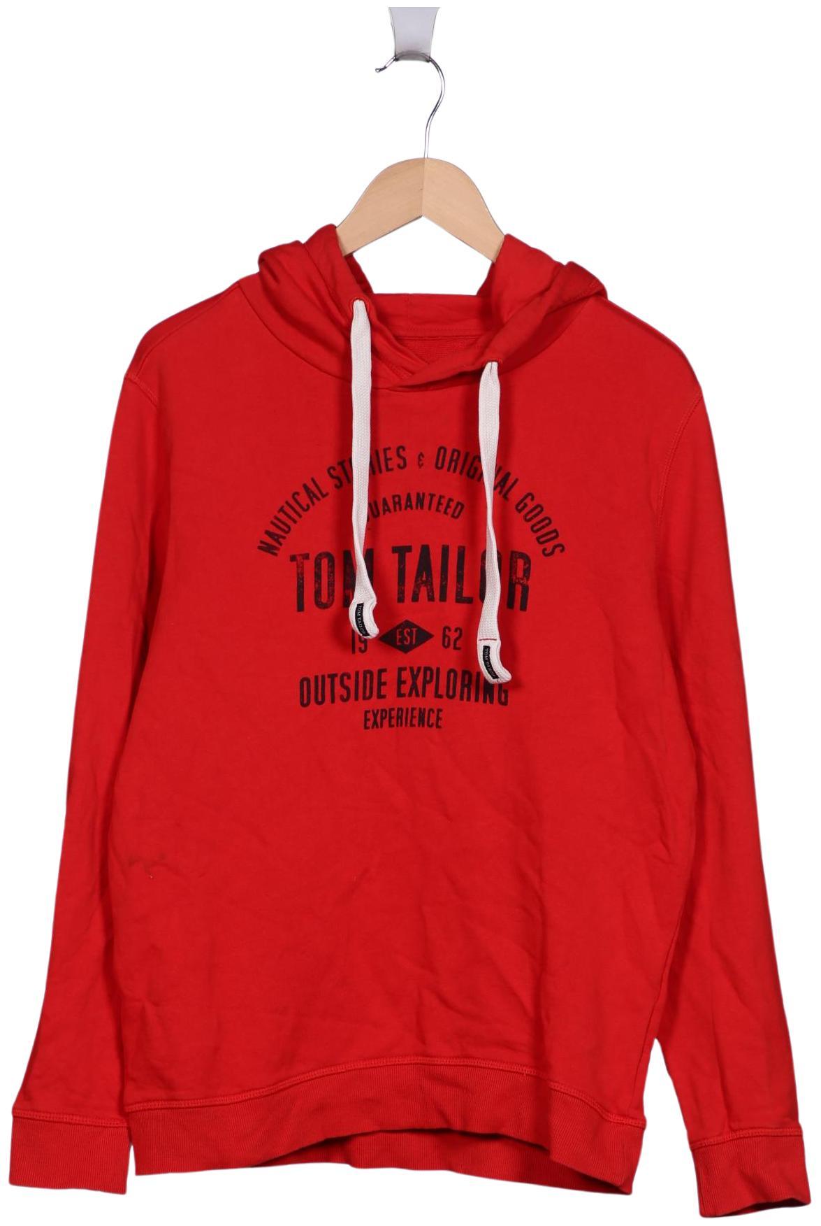 

Tom Tailor Herren Kapuzenpullover, rot, Gr. 52