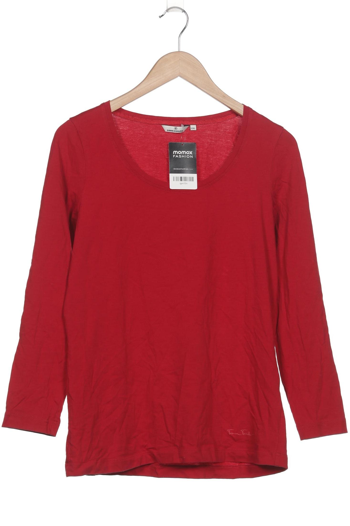 

Tom Tailor Herren Langarmshirt, rot, Gr. 56