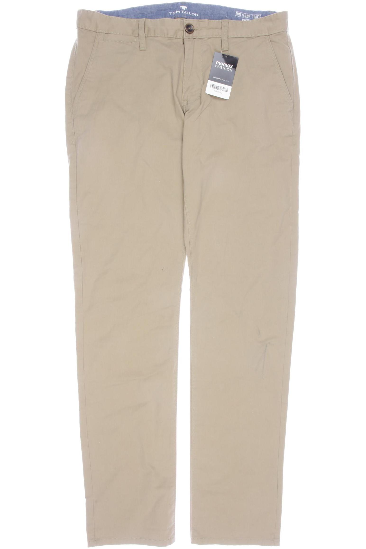 

Tom Tailor Herren Stoffhose, beige, Gr. 34