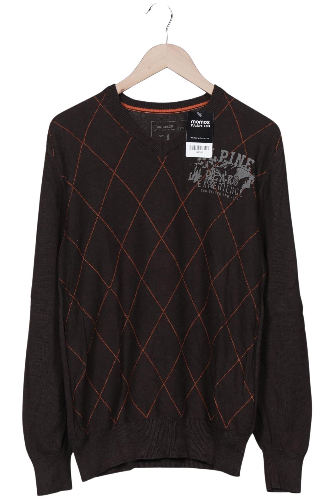 

Tom Tailor Herren Pullover, braun, Gr. 52
