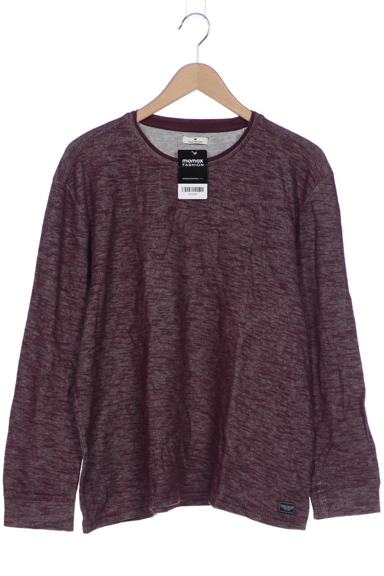 

Tom Tailor Herren Langarmshirt, bordeaux, Gr. 54