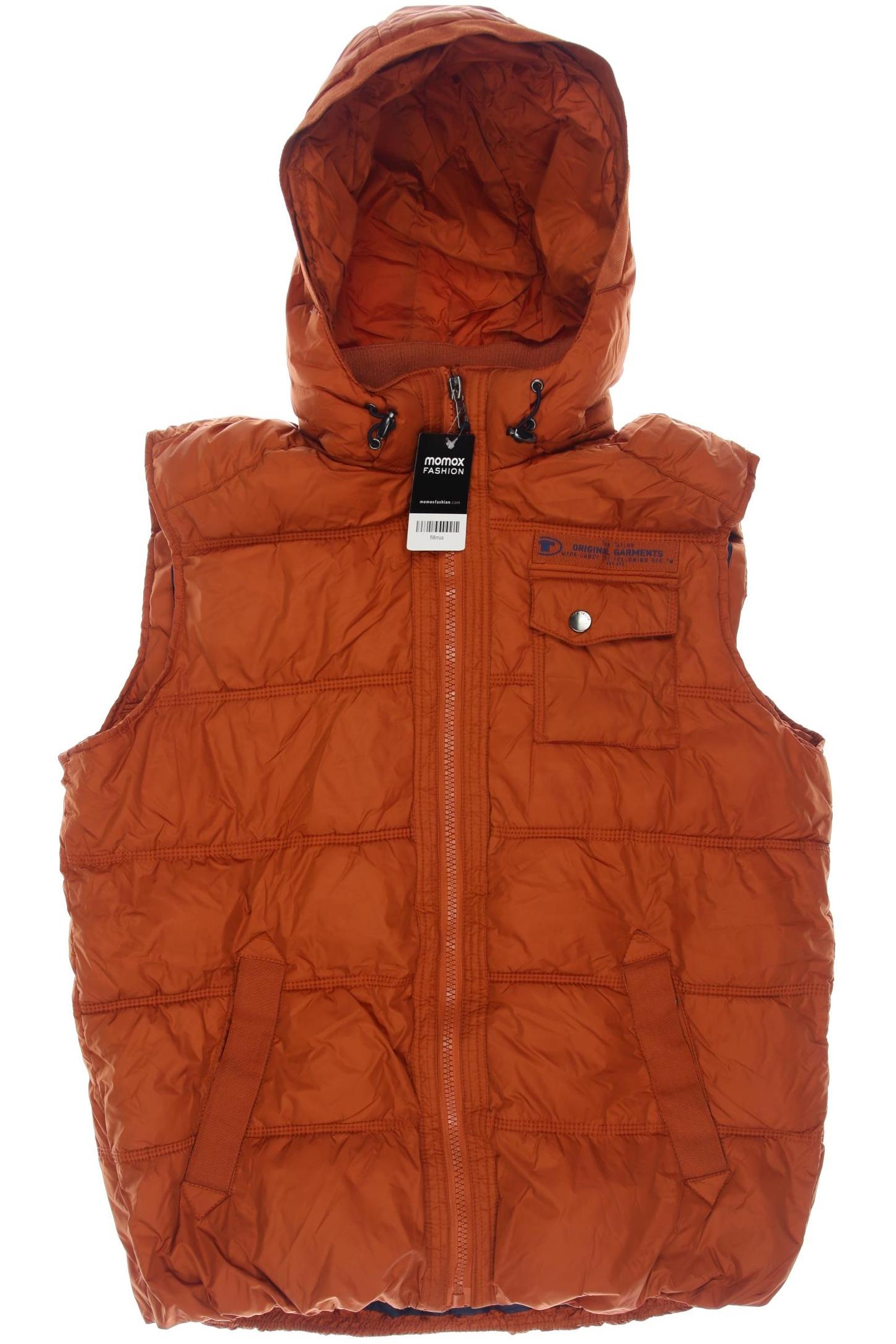 

Tom Tailor Herren Weste, orange, Gr. 56