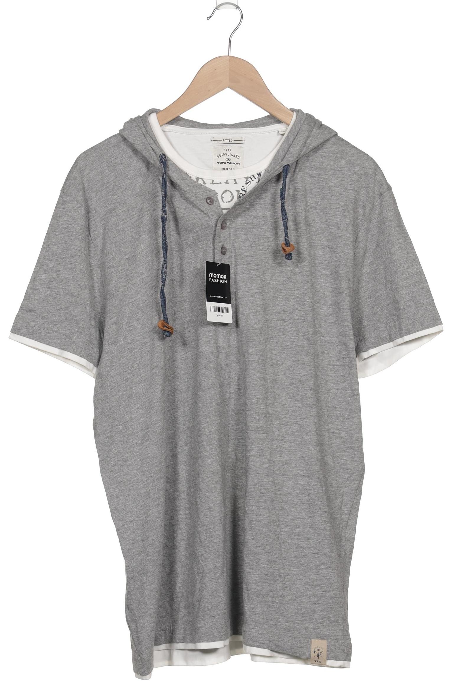 

Tom Tailor Herren T-Shirt, grau, Gr. 56