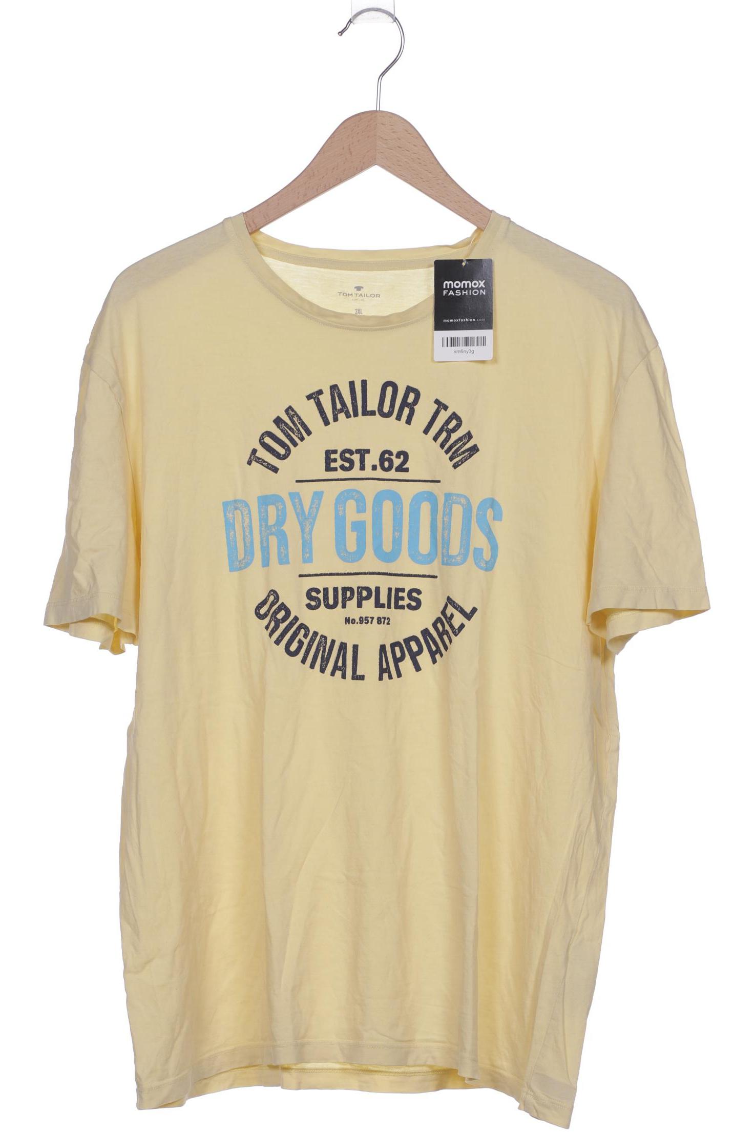 

Tom Tailor Herren T-Shirt, gelb, Gr. 58