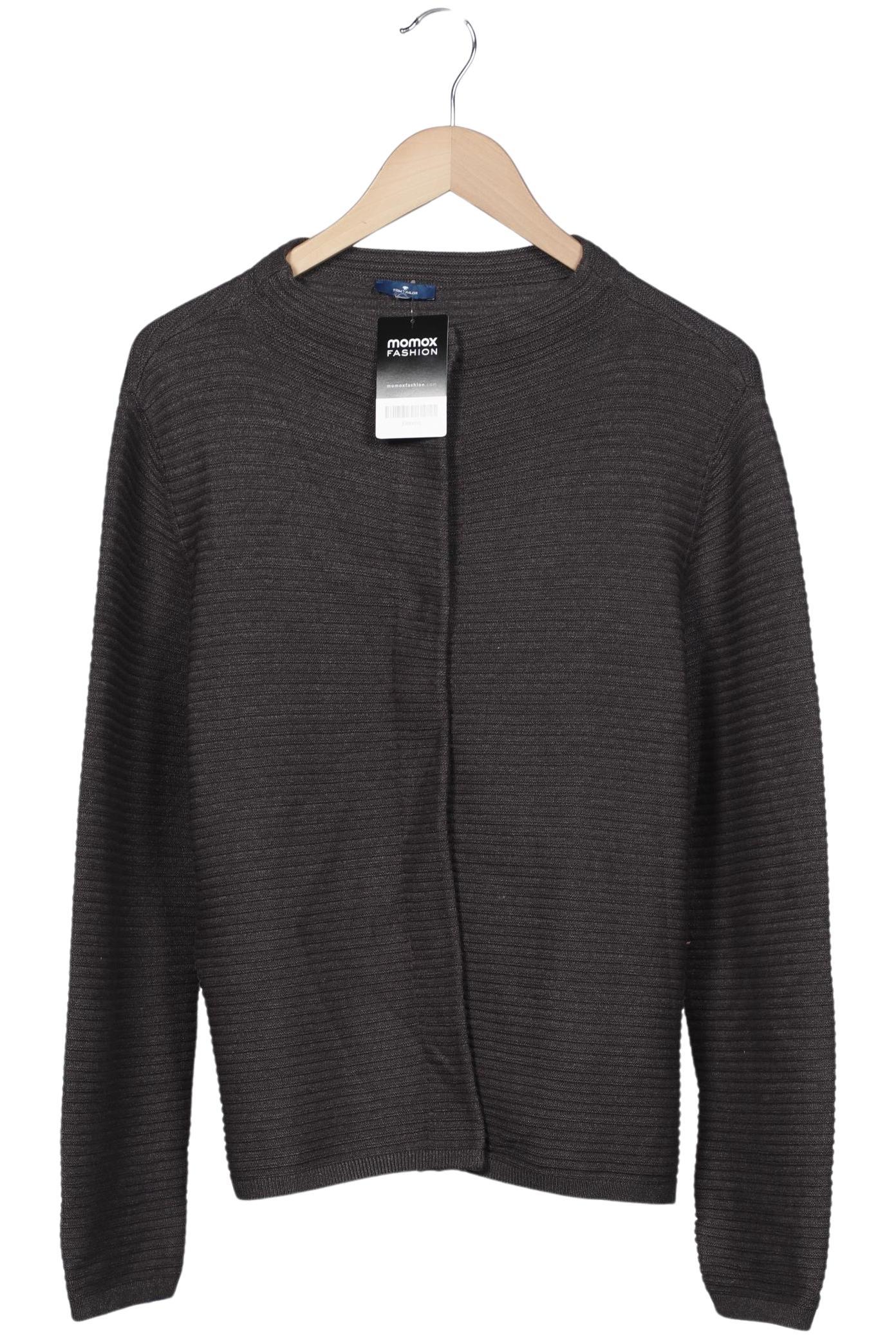 

Tom Tailor Herren Strickjacke, grau, Gr. 48