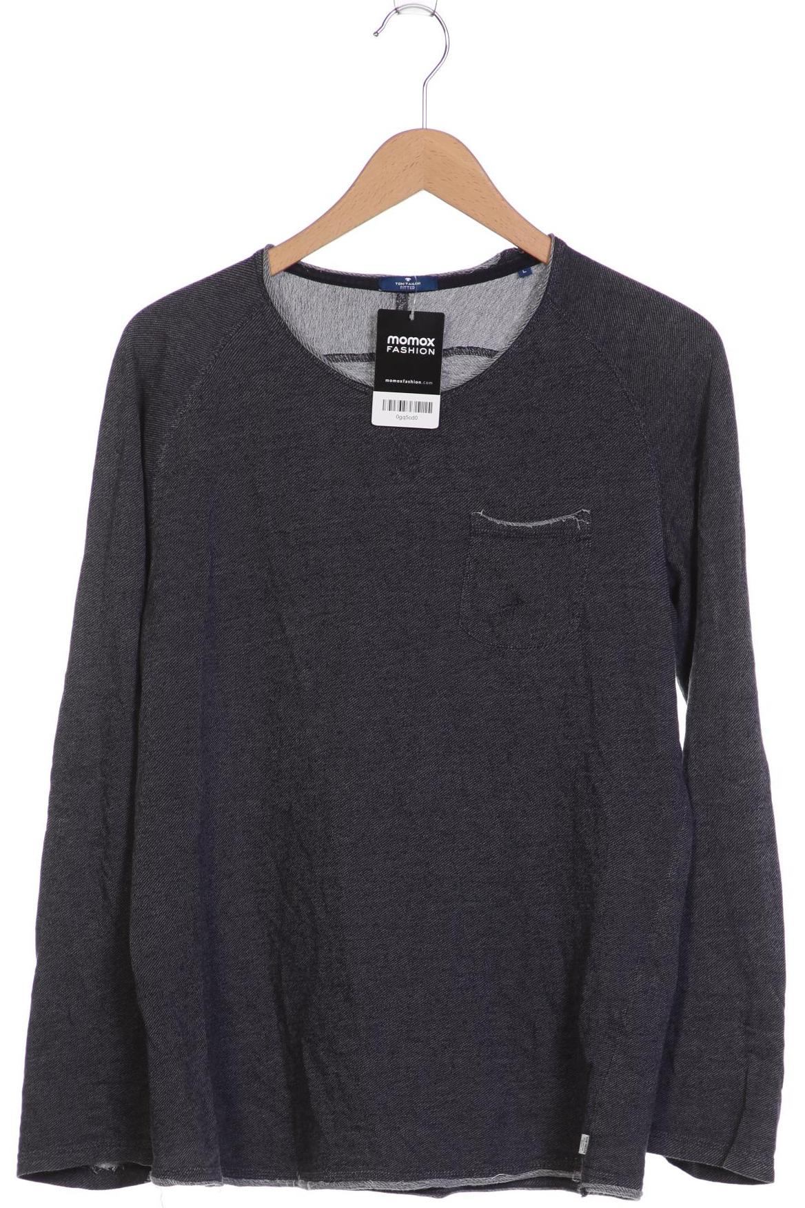 

Tom Tailor Herren Langarmshirt, marineblau, Gr. 52