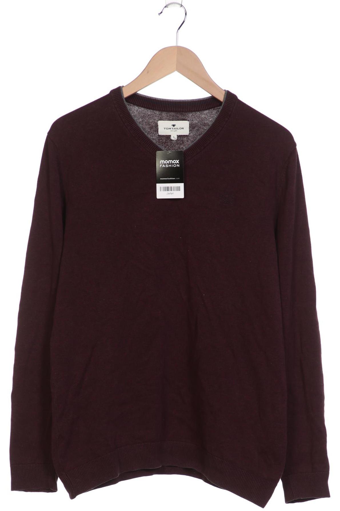 

Tom Tailor Herren Pullover, bordeaux, Gr. 52