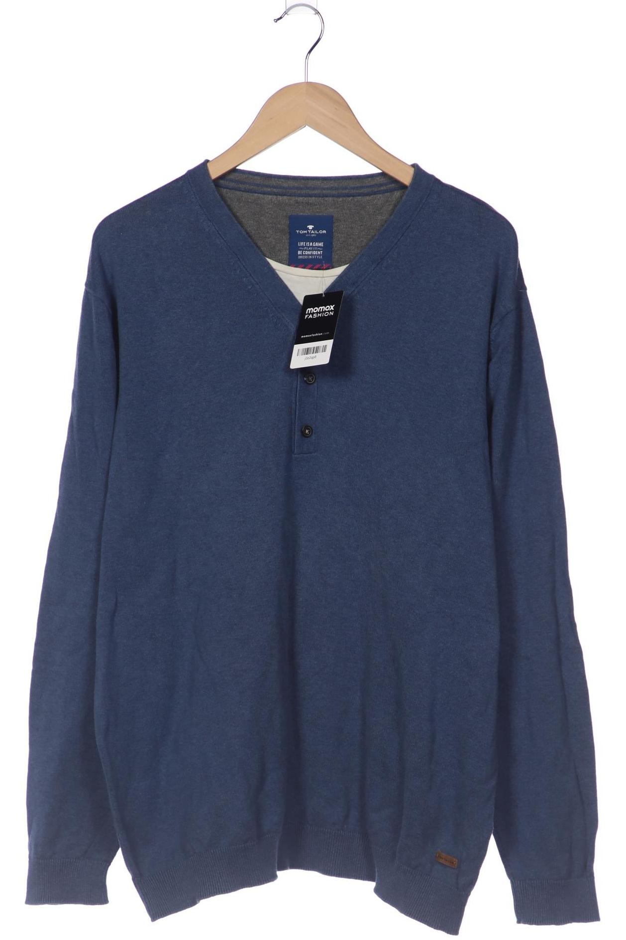 

Tom Tailor Herren Pullover, blau, Gr. 56