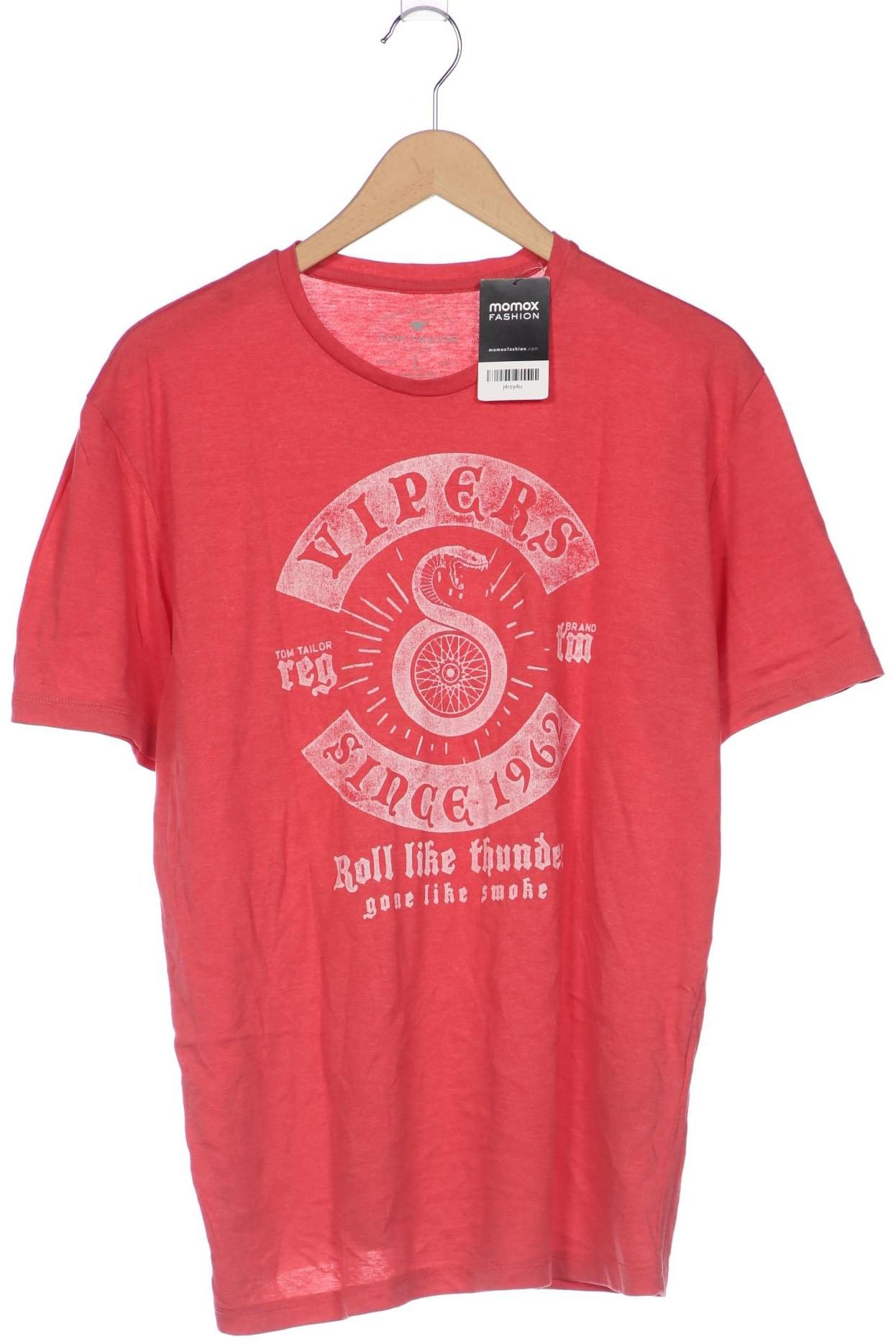 

Tom Tailor Herren T-Shirt, pink, Gr. 52