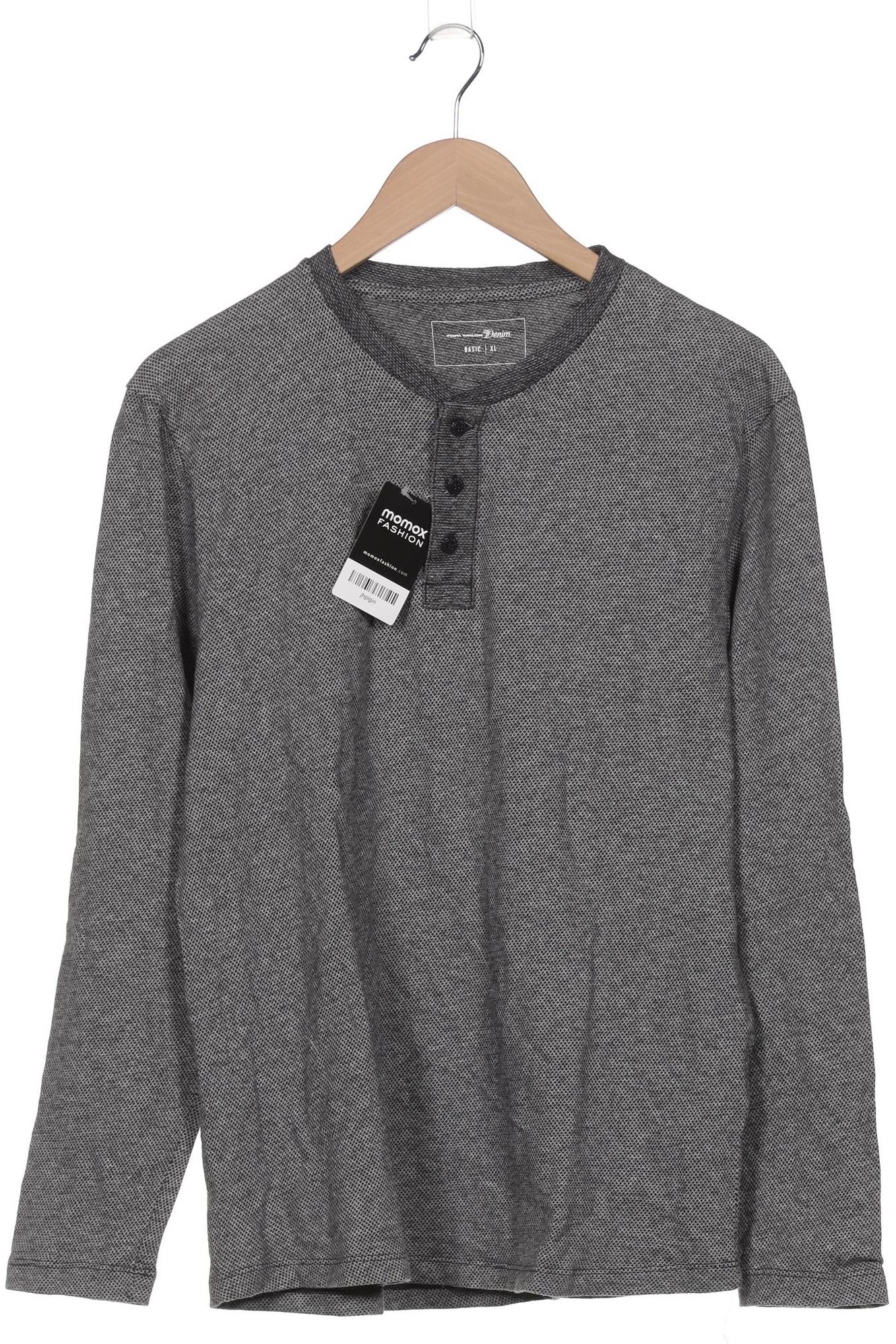 

Tom Tailor Herren Langarmshirt, grau, Gr. 54