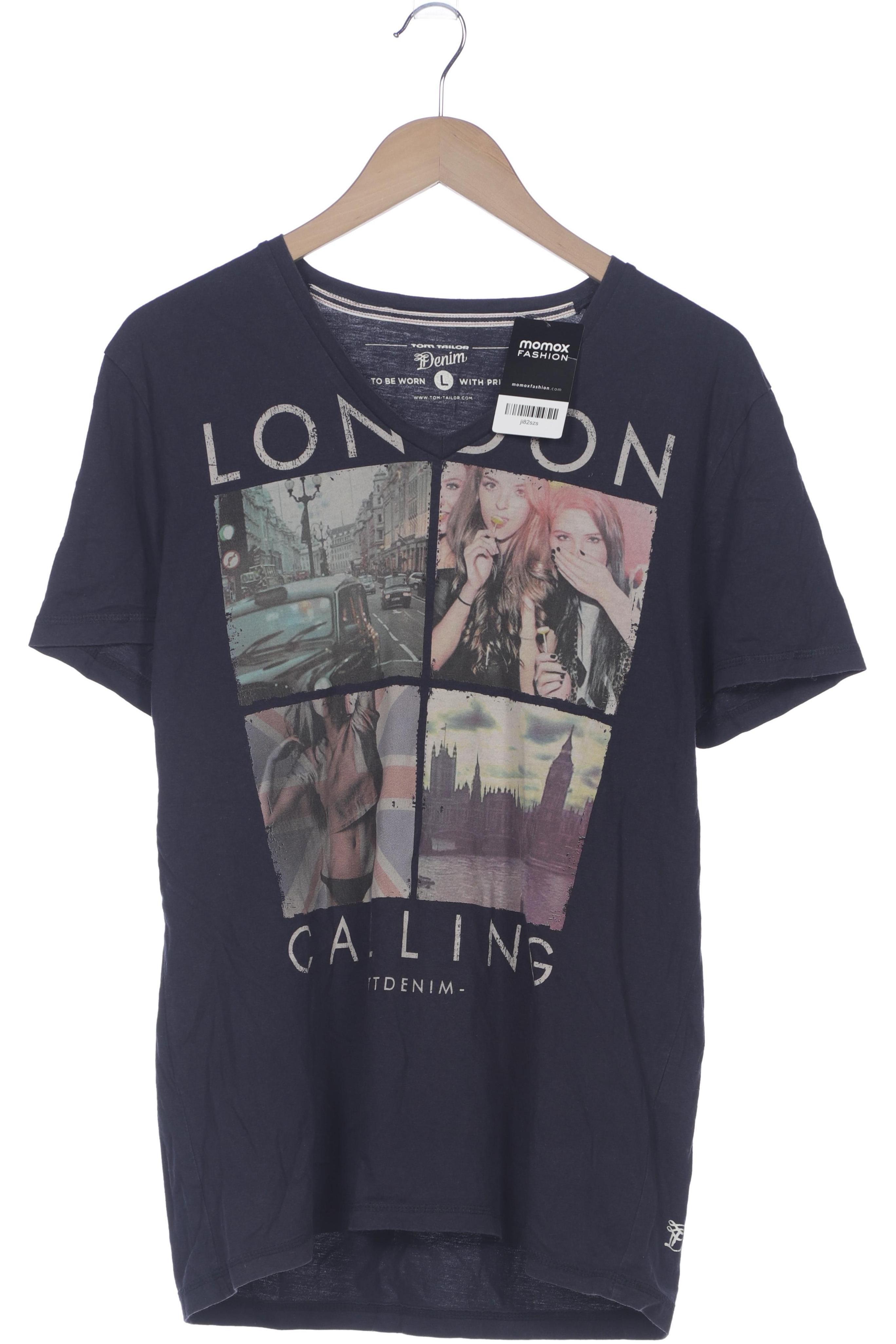 

Tom Tailor Herren T-Shirt, marineblau, Gr. 52