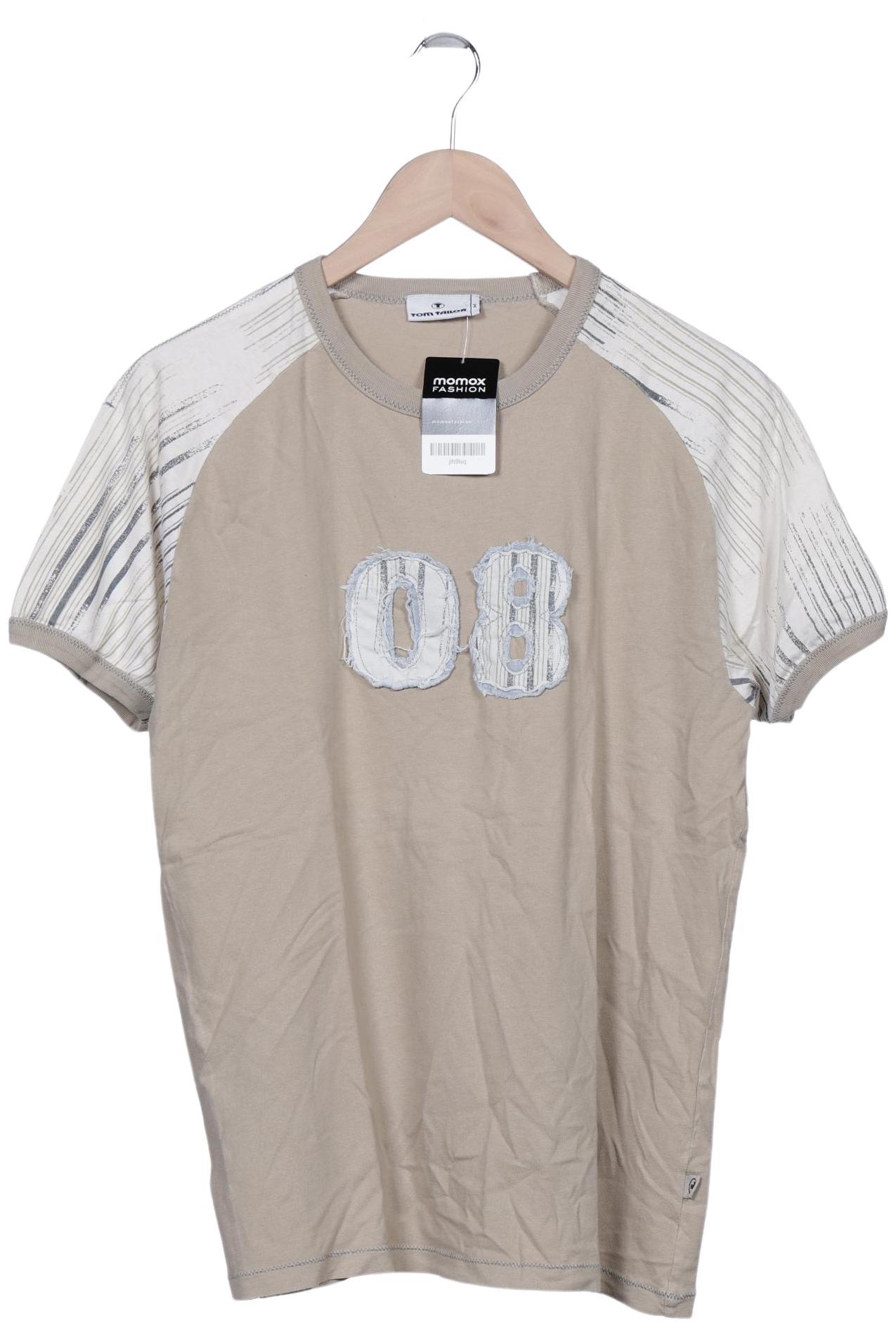 

Tom Tailor Herren T-Shirt, beige, Gr. 48