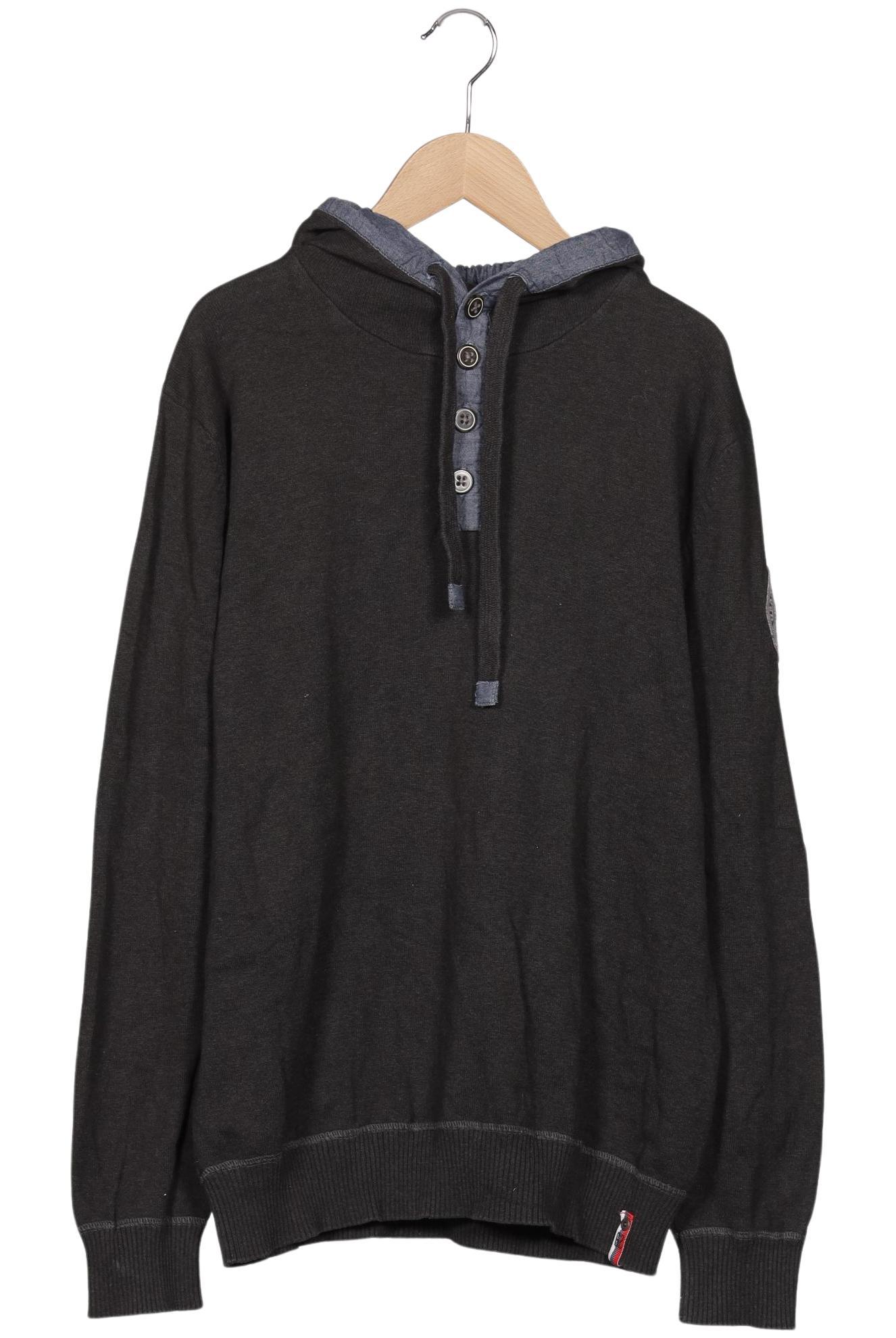 

Tom Tailor Herren Kapuzenpullover, grau, Gr. 52