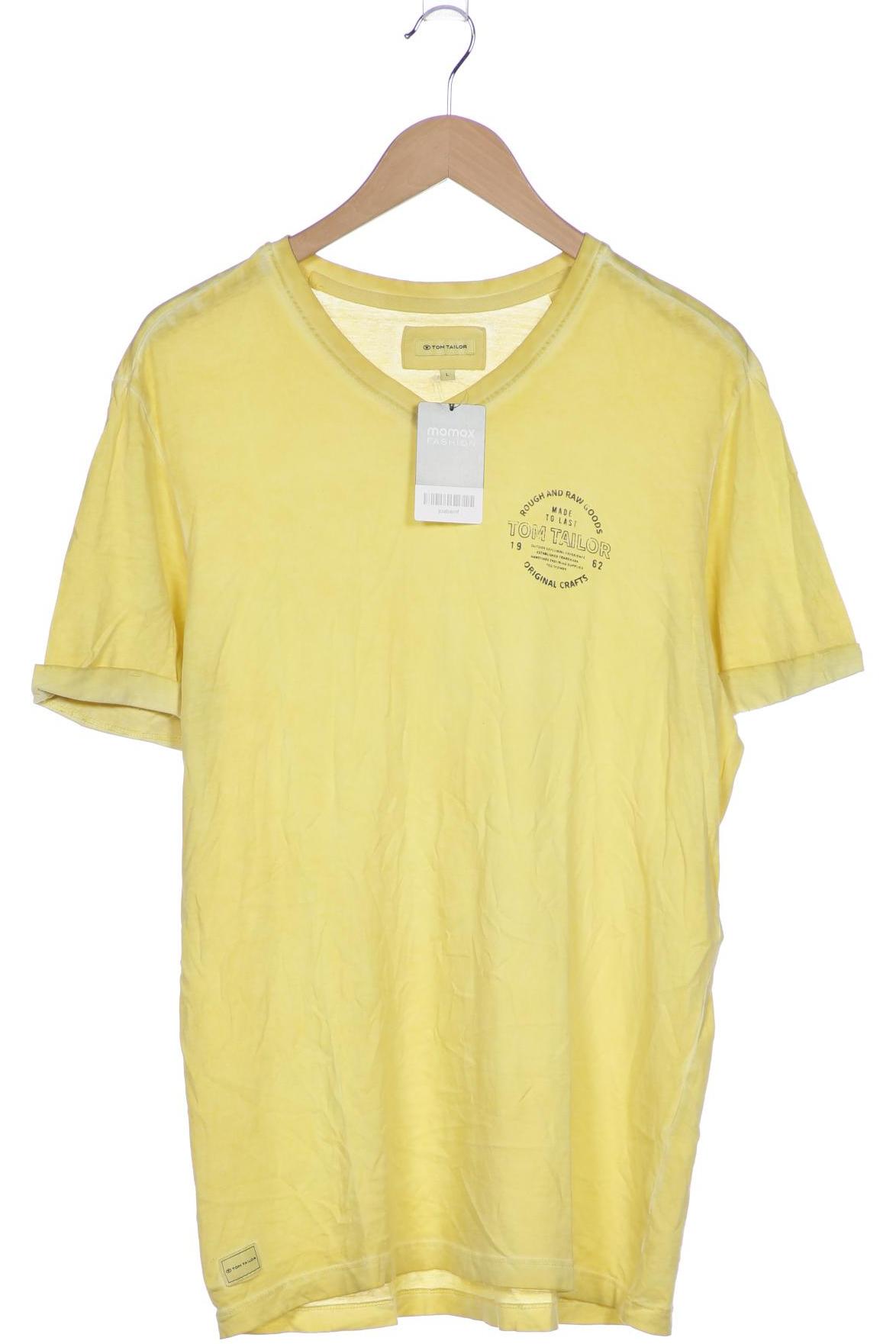 

Tom Tailor Herren T-Shirt, gelb, Gr. 52