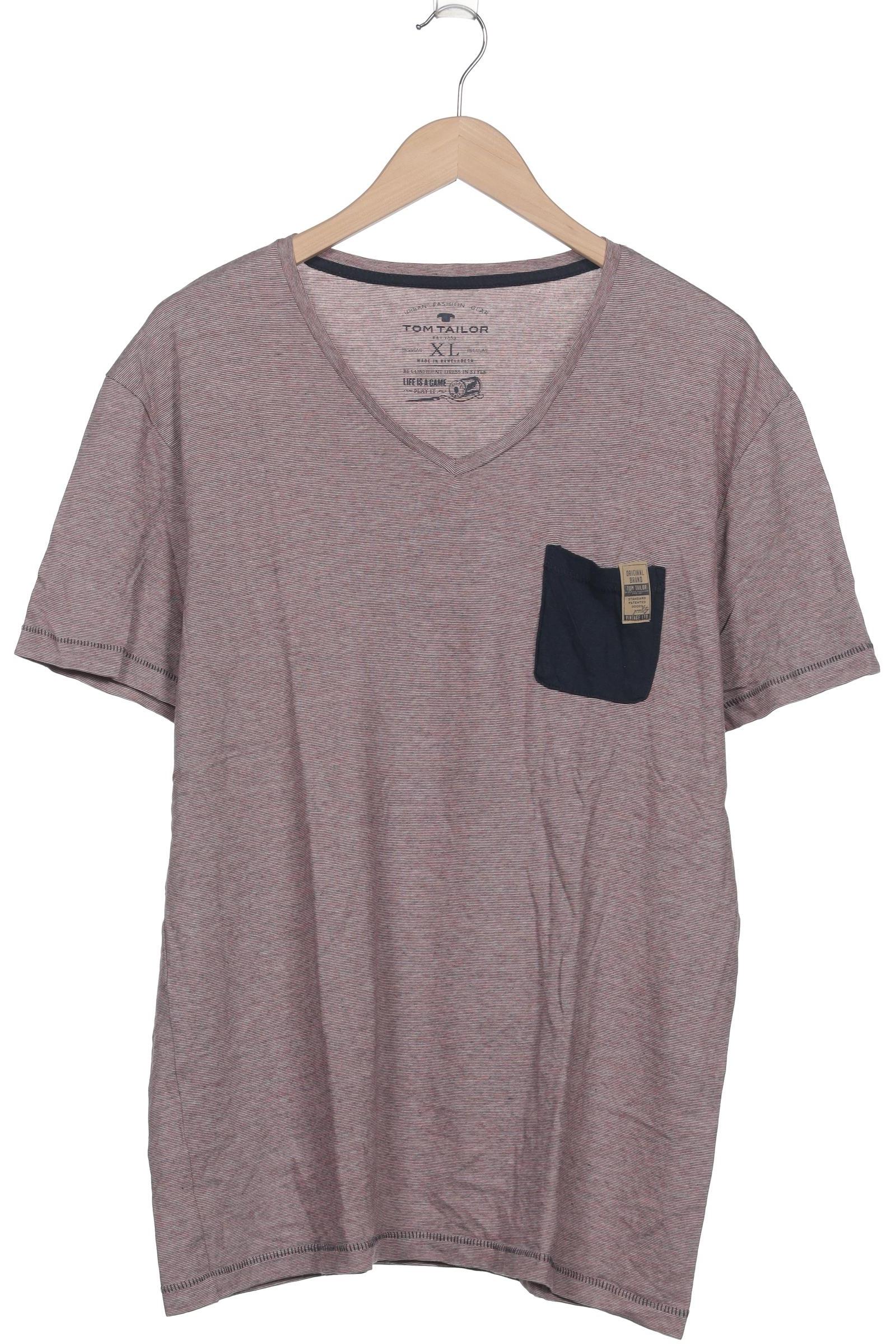 

Tom Tailor Herren T-Shirt, bordeaux, Gr. 54