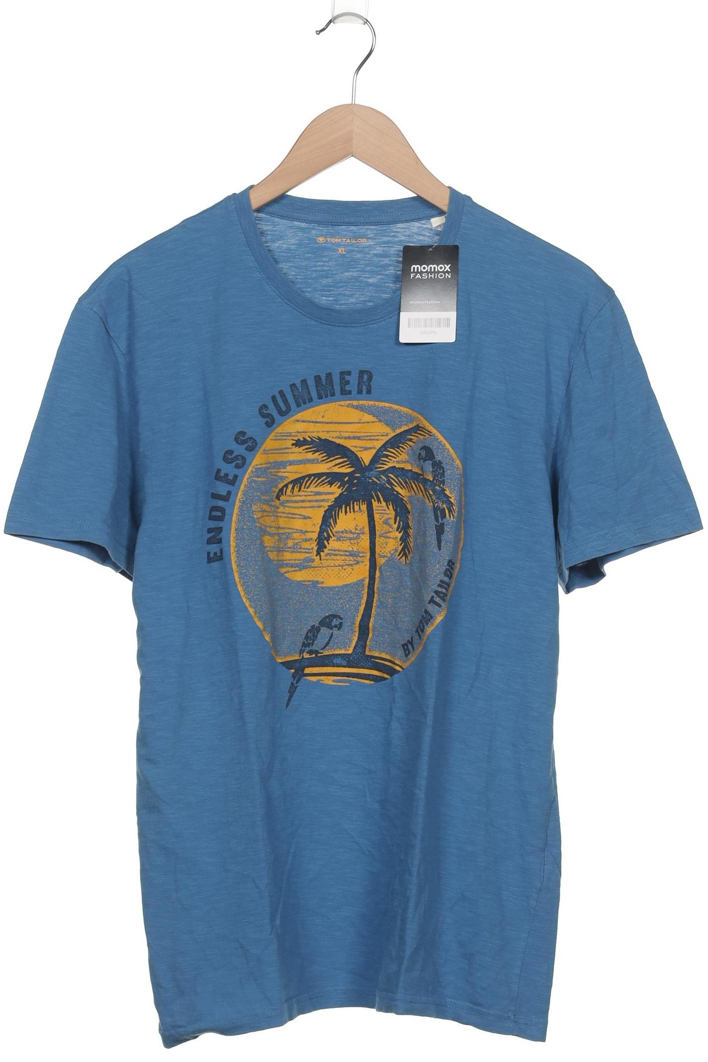 

Tom Tailor Herren T-Shirt, blau, Gr. 54