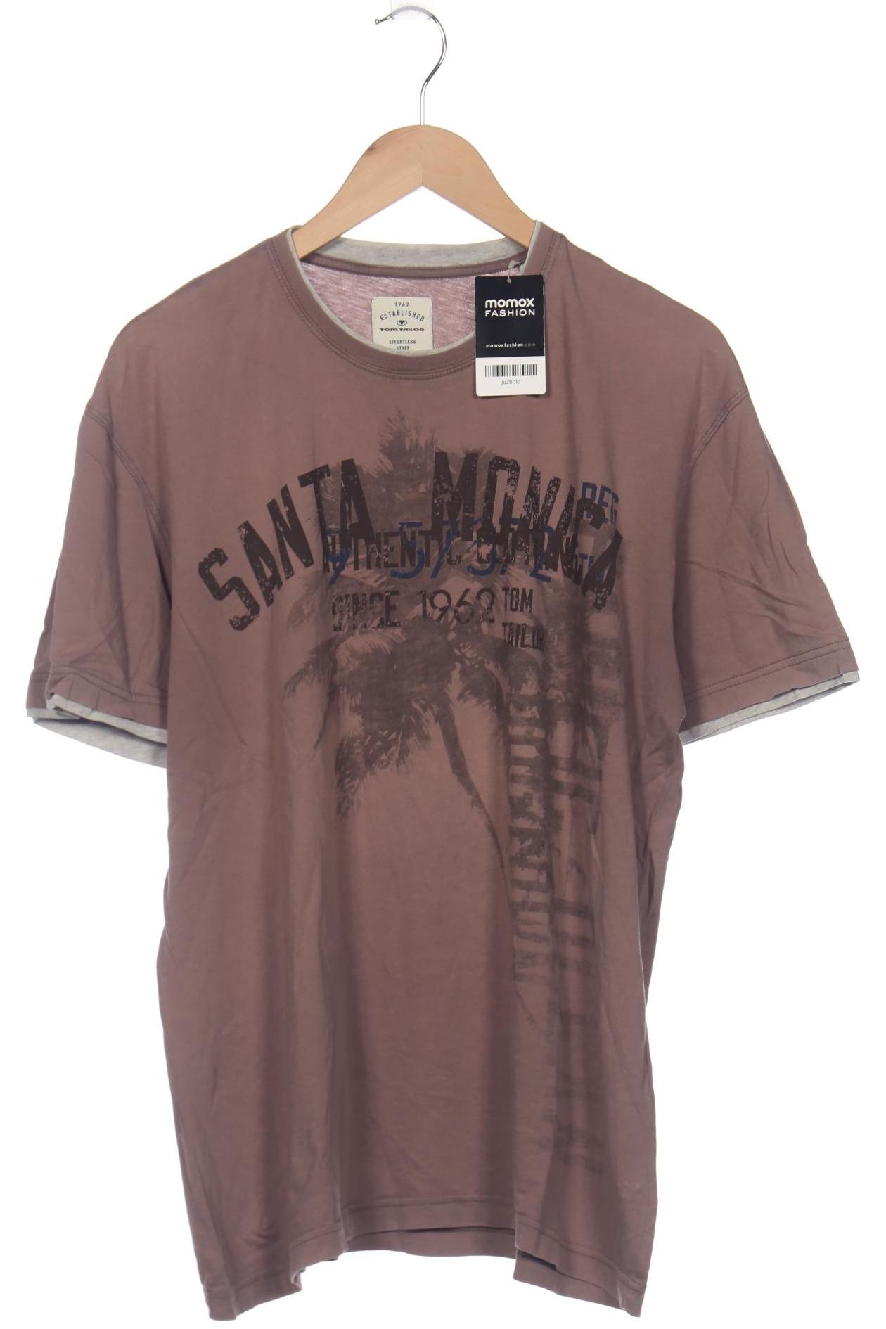 

Tom Tailor Herren T-Shirt, braun, Gr. 54
