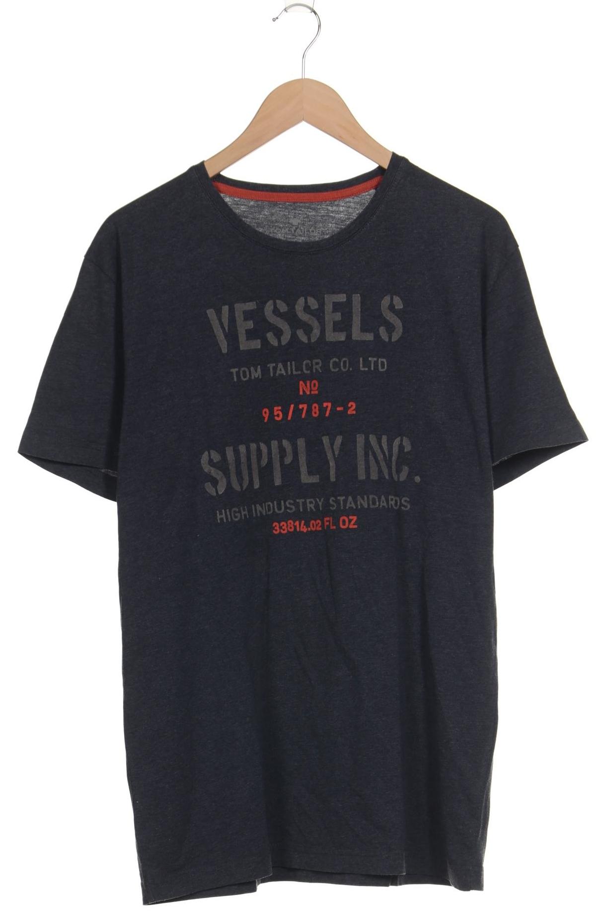 

Tom Tailor Herren T-Shirt, marineblau, Gr. 54