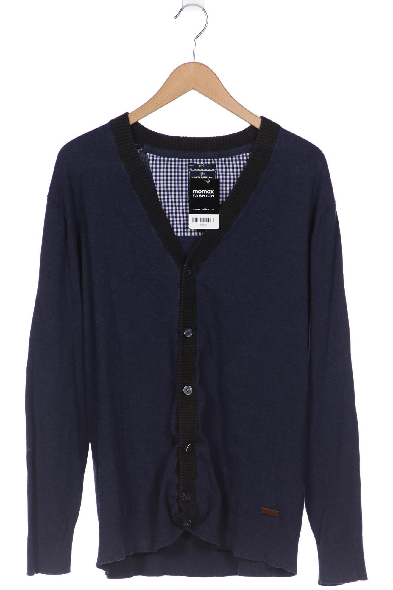 

Tom Tailor Herren Strickjacke, marineblau