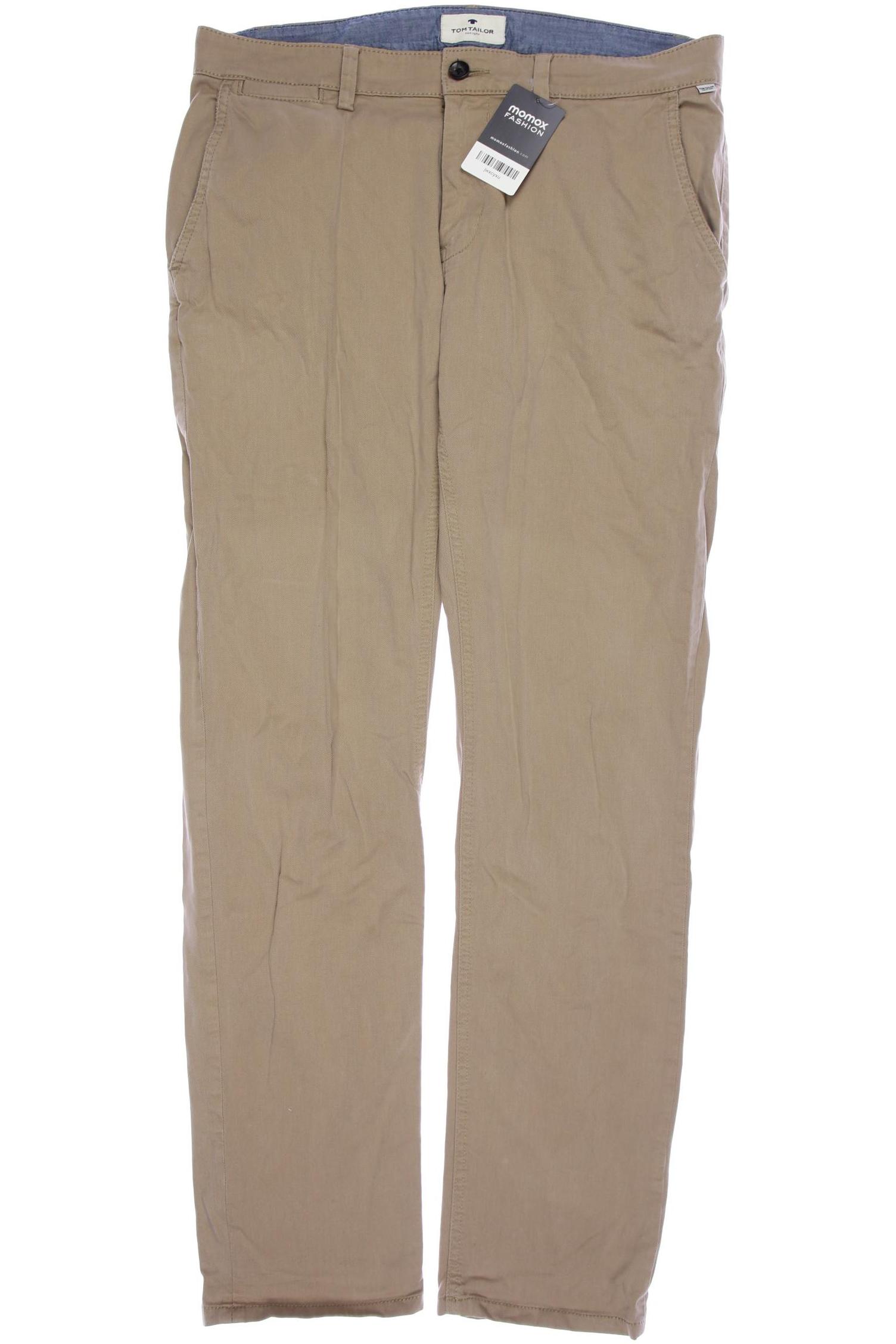 

Tom Tailor Herren Stoffhose, beige, Gr. 34