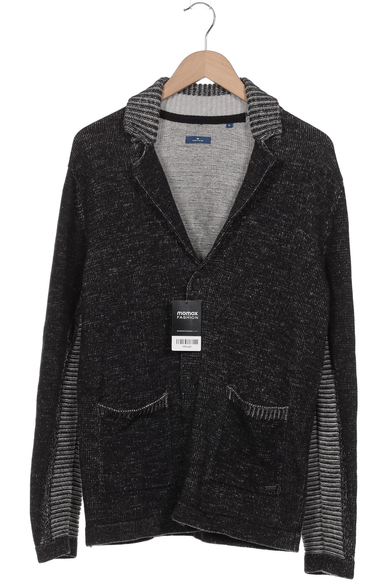 

Tom Tailor Herren Strickjacke, schwarz, Gr. 52