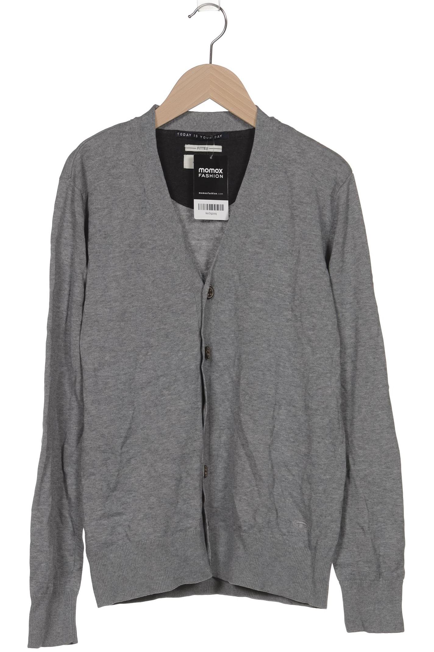 

Tom Tailor Herren Strickjacke, grau