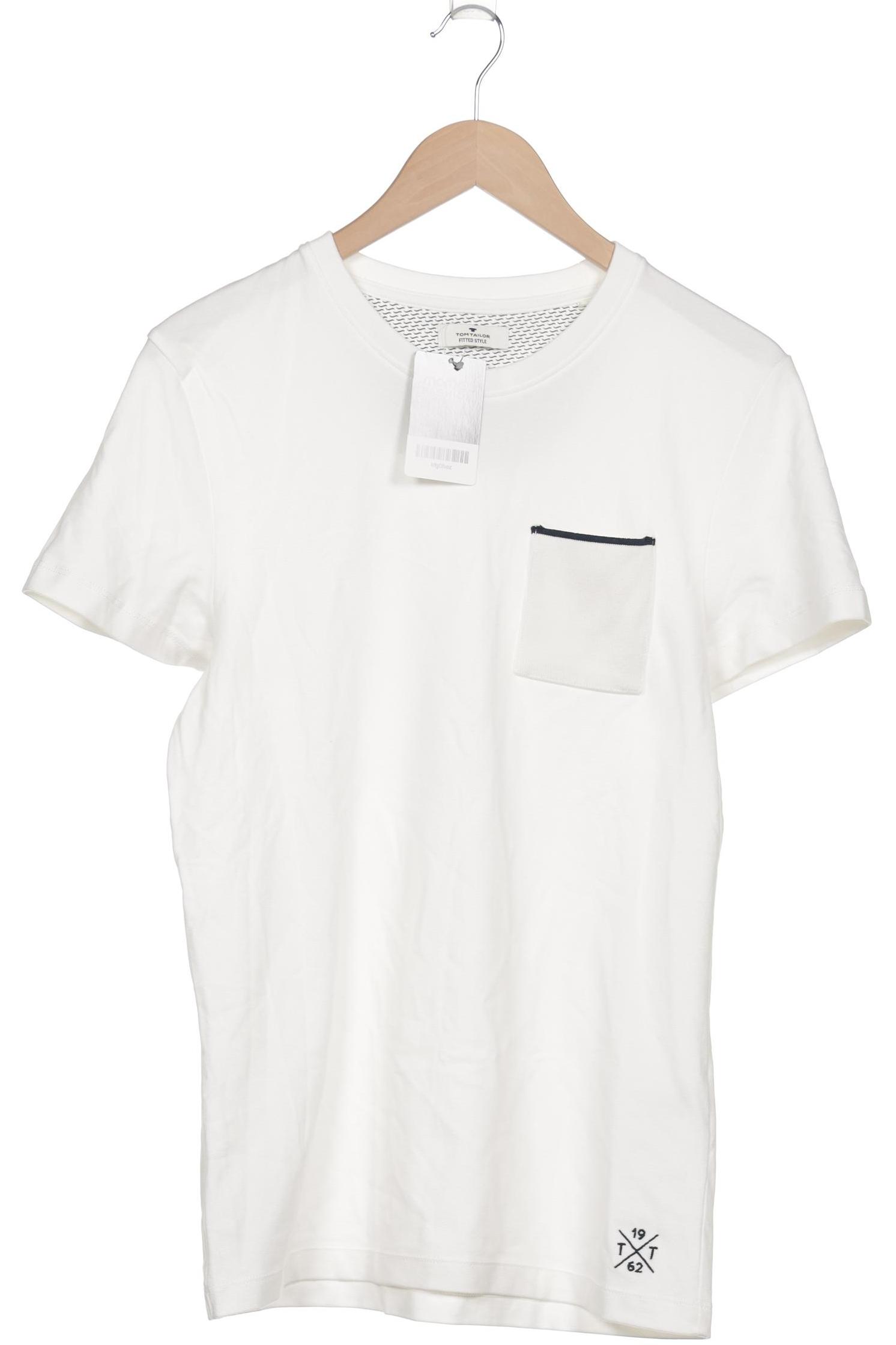 

Tom Tailor Herren T-Shirt, weiß, Gr. 48