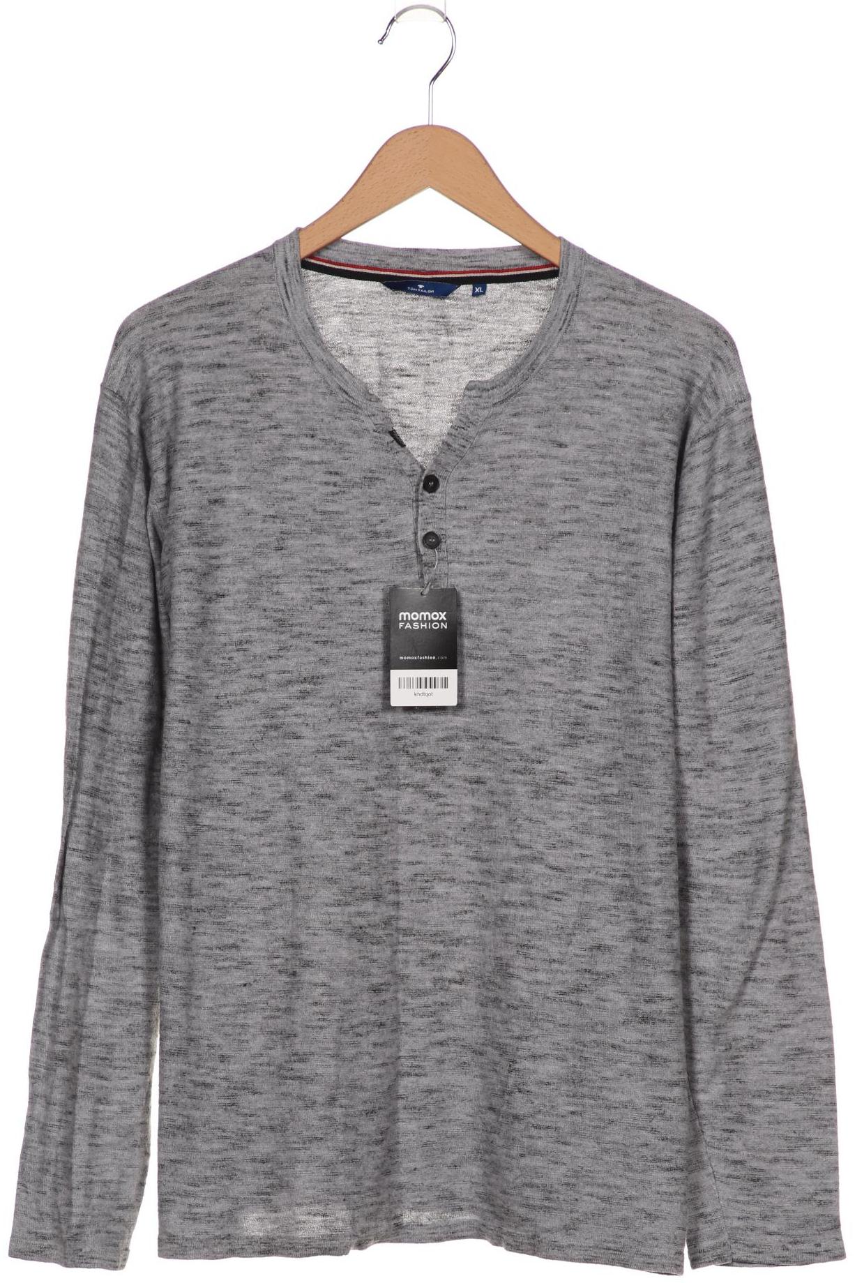 

Tom Tailor Herren Langarmshirt, grau, Gr. 54