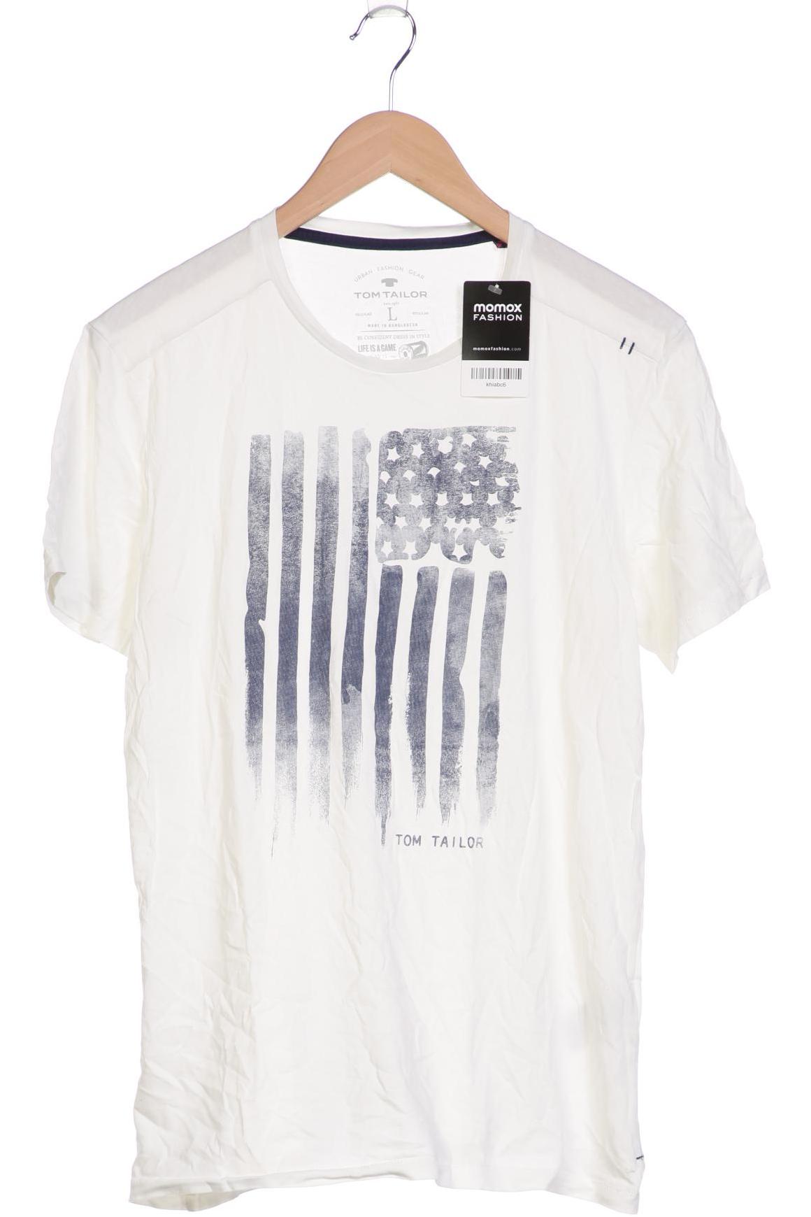 

Tom Tailor Herren T-Shirt, weiß, Gr. 52