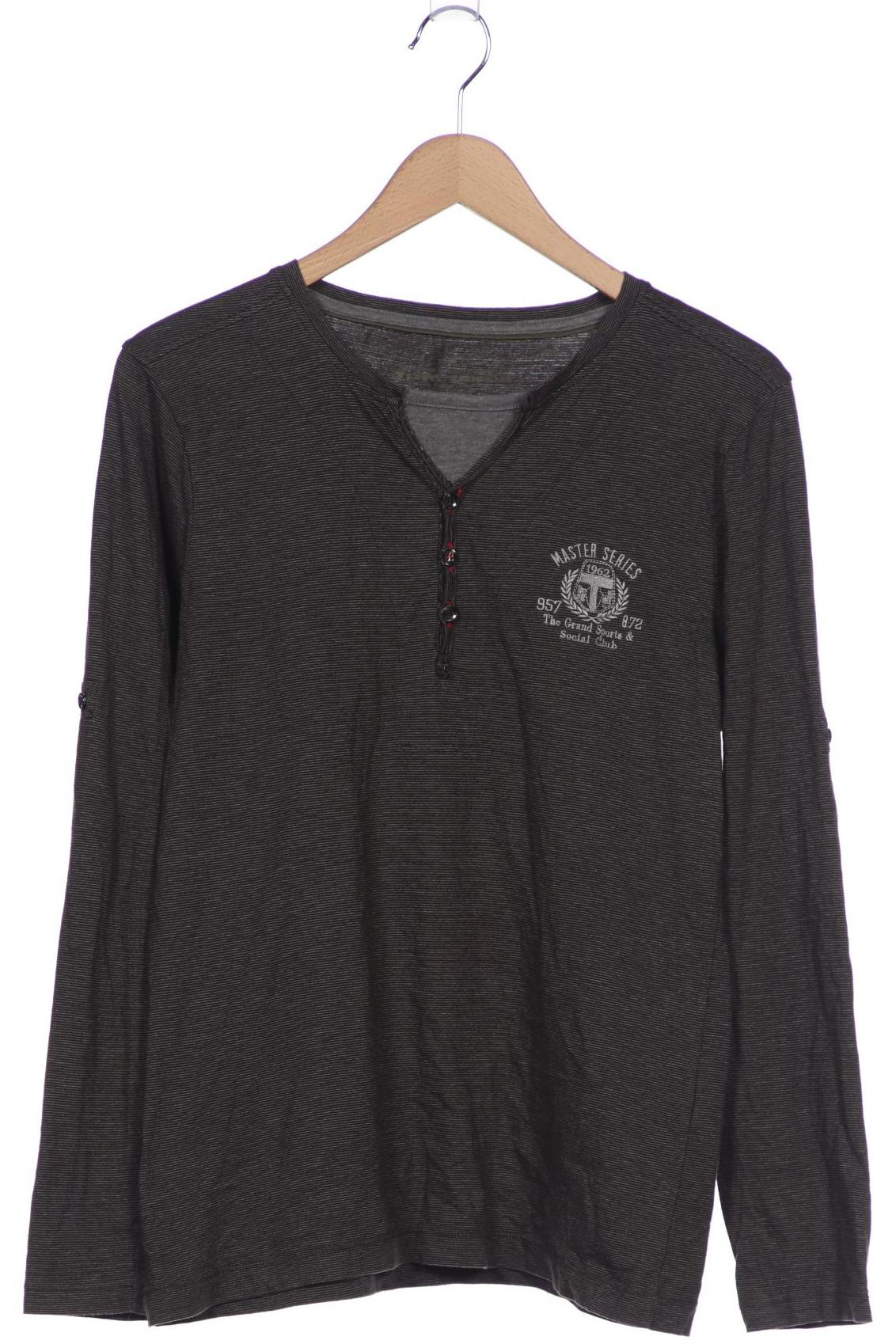 

Tom Tailor Herren Langarmshirt, grau, Gr. 48