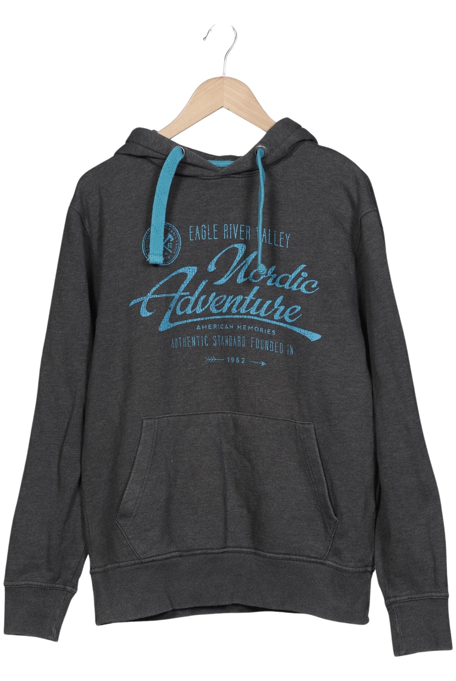 

Tom Tailor Herren Kapuzenpullover, grau, Gr. 52