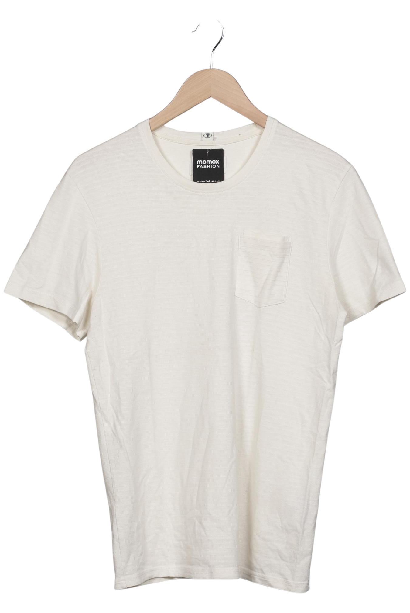 Thumbnail - Tom Tailor Herren T-Shirt, cremeweiß, Gr. 48