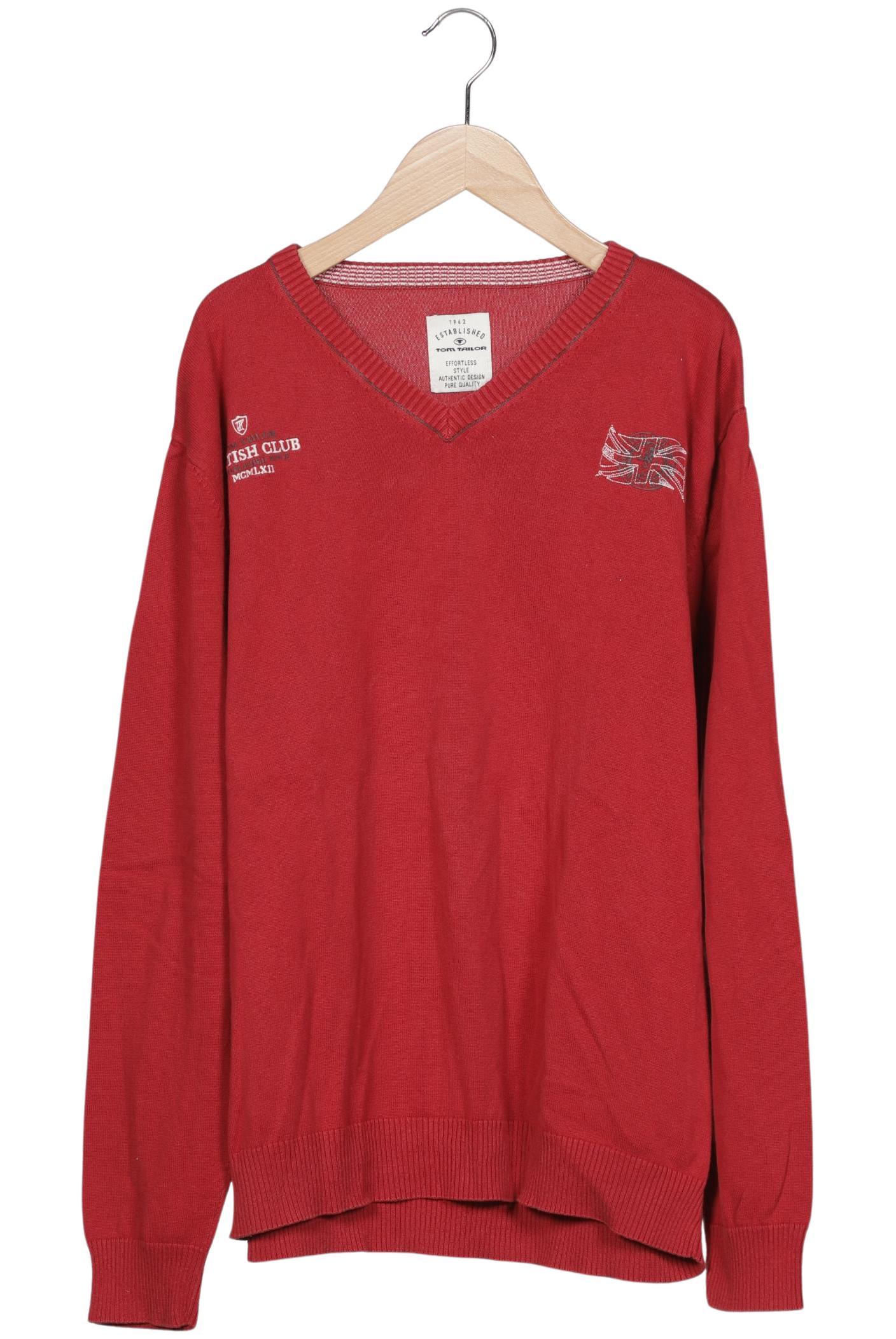 

Tom Tailor Herren Pullover, rot, Gr. 56