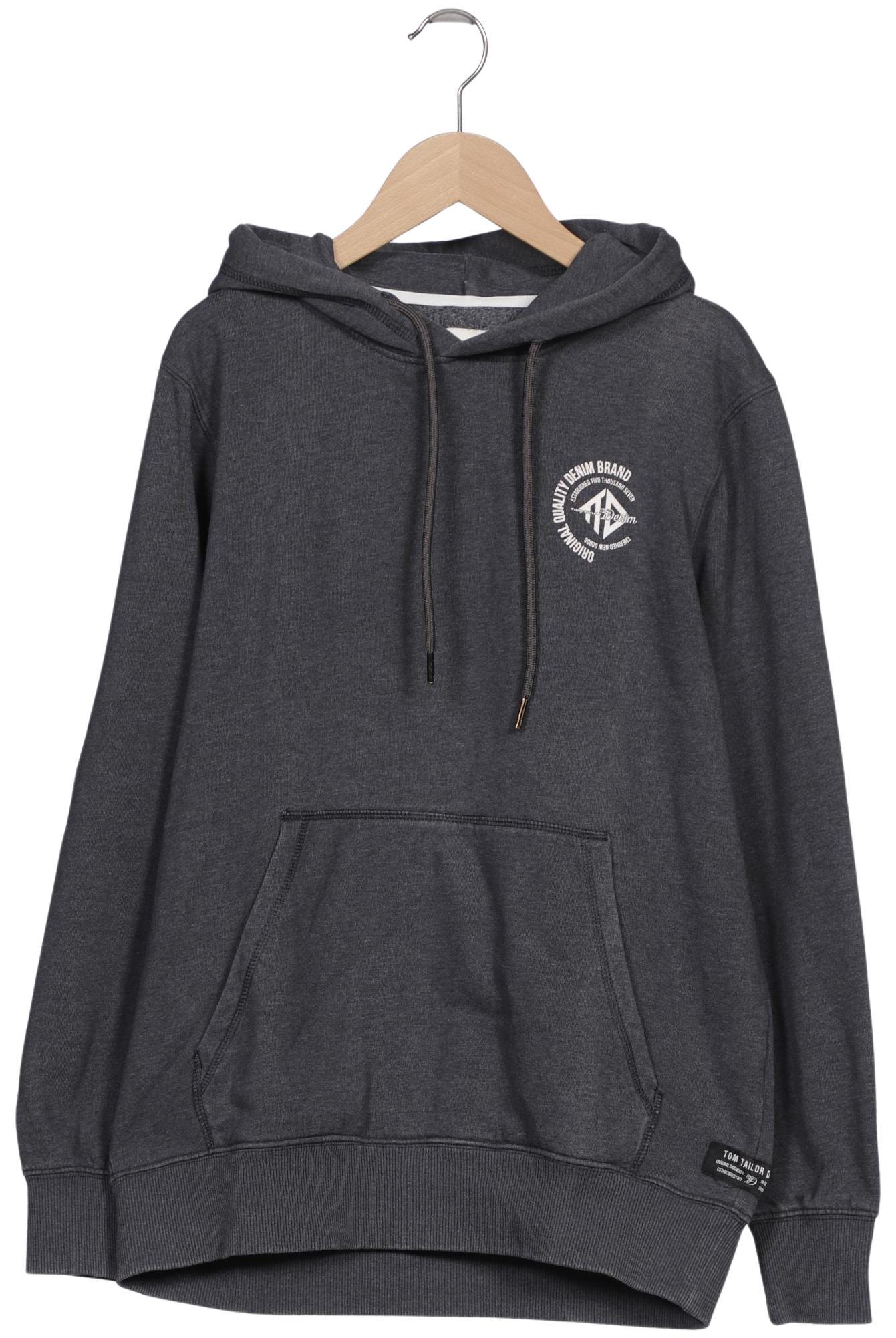 

Tom Tailor Herren Kapuzenpullover, grau, Gr. 48