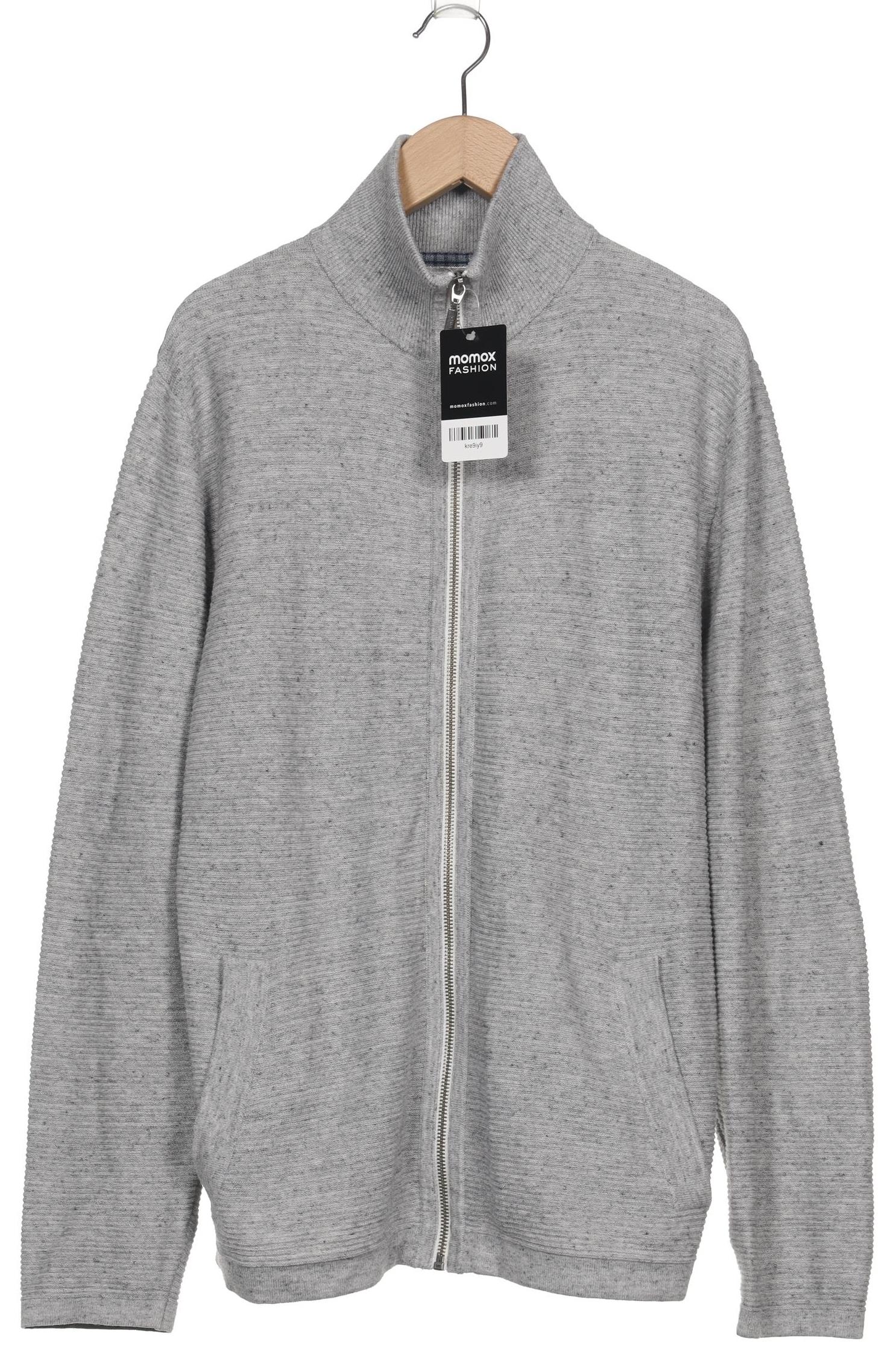 

Tom Tailor Herren Strickjacke, grau, Gr. 48