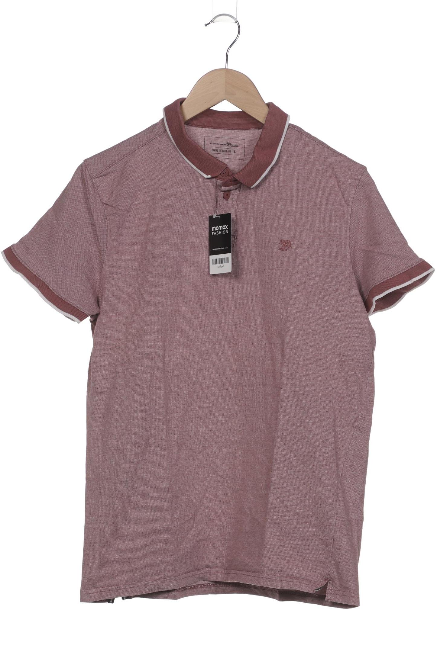 Thumbnail - Tom Tailor Herren Poloshirt, bordeaux, Gr. 52