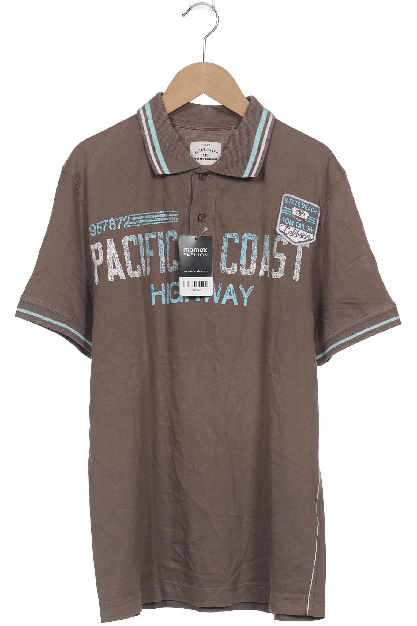 

Tom Tailor Herren Poloshirt, braun, Gr. 48